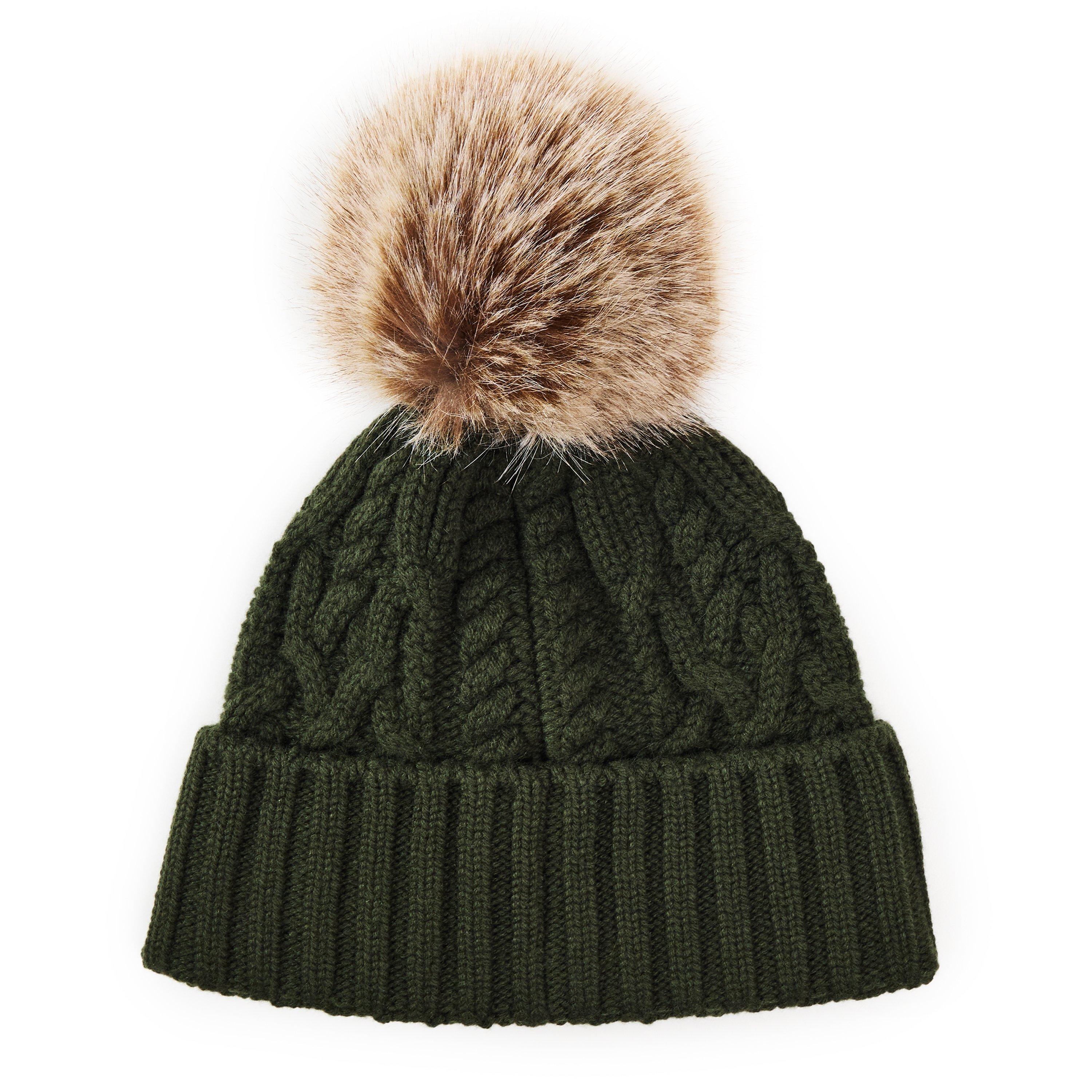 Dark Green 877 - Moncler - Moncler Bobble Hat Ld64 - 2