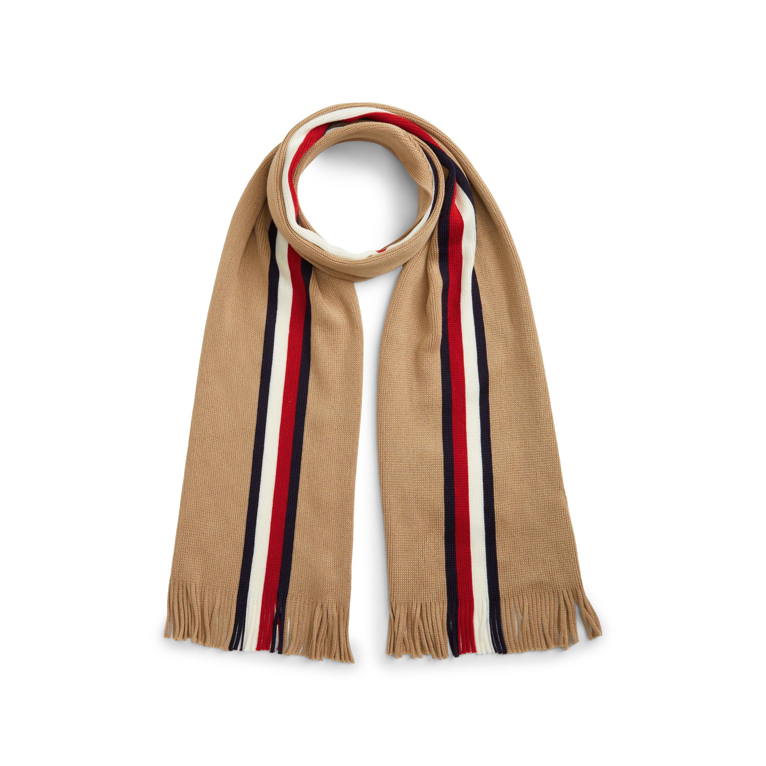 Tommy Hilfiger  Global Stripe Wool Blend Scarf - Southerntan