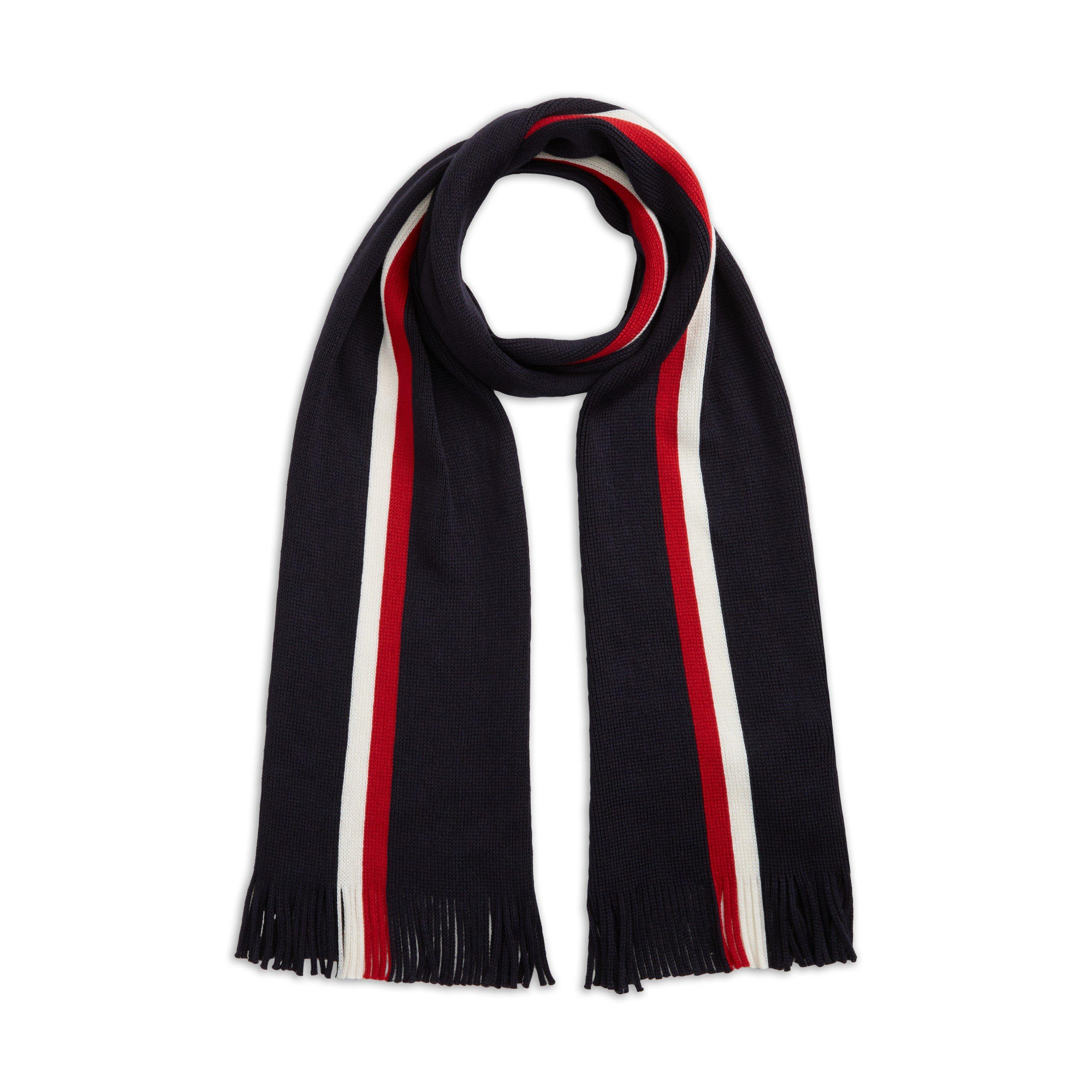 Tommy Hilfiger Global Stripe Wool Blend Scarf