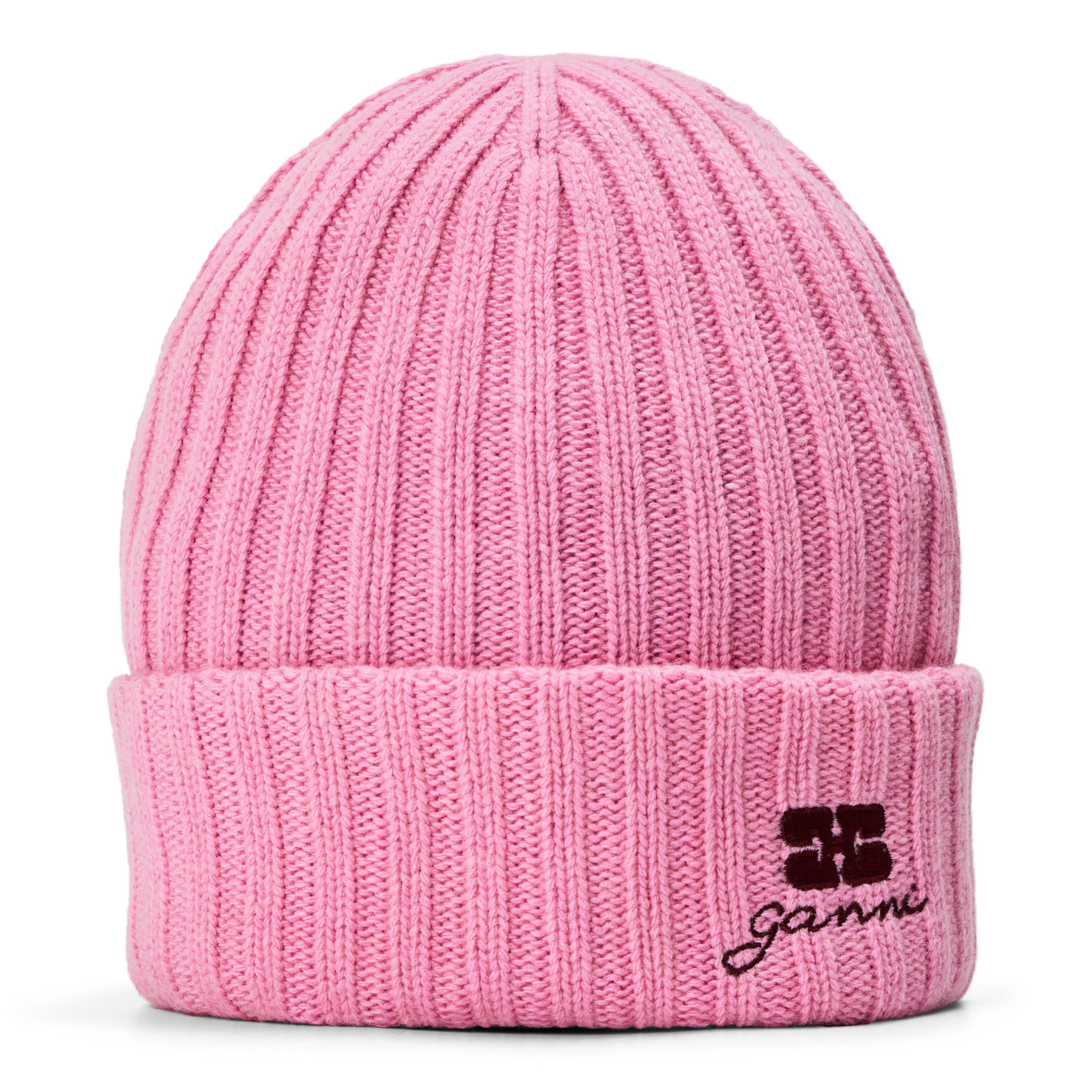 Ganni | Womens Future Logo Knit Beanie | Cruise Fashion