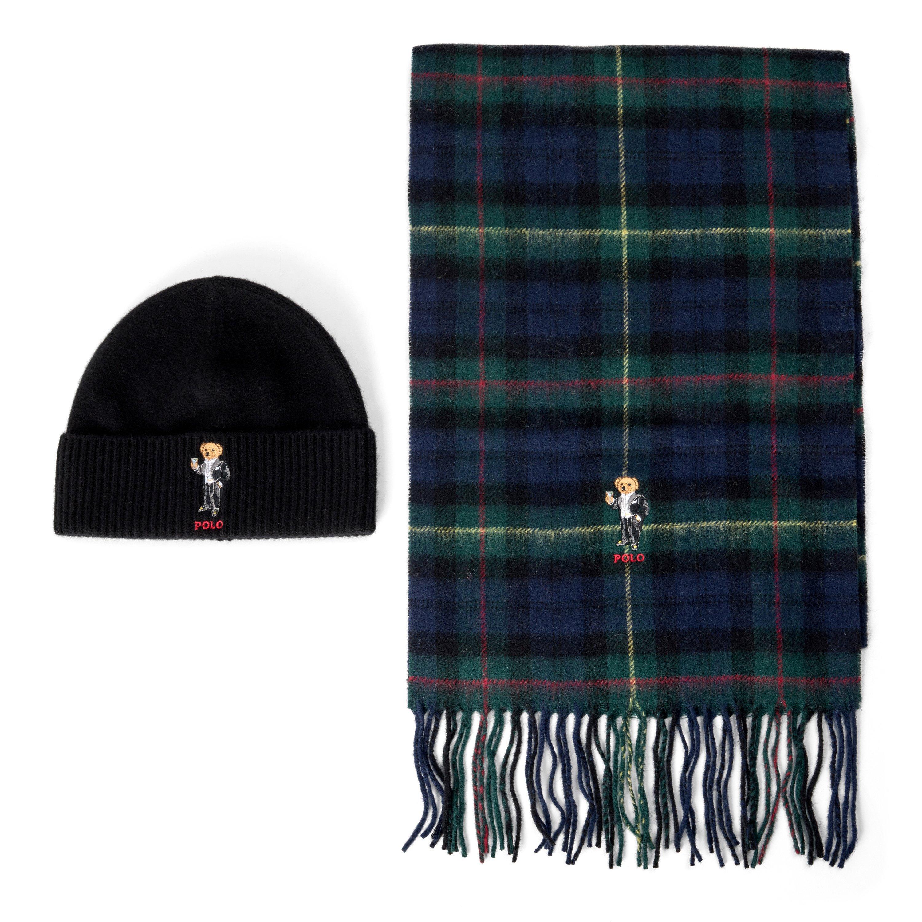 Multi - Polo Ralph Lauren - Polo Bear Wool Beanie and Scarf Gift Set - 1