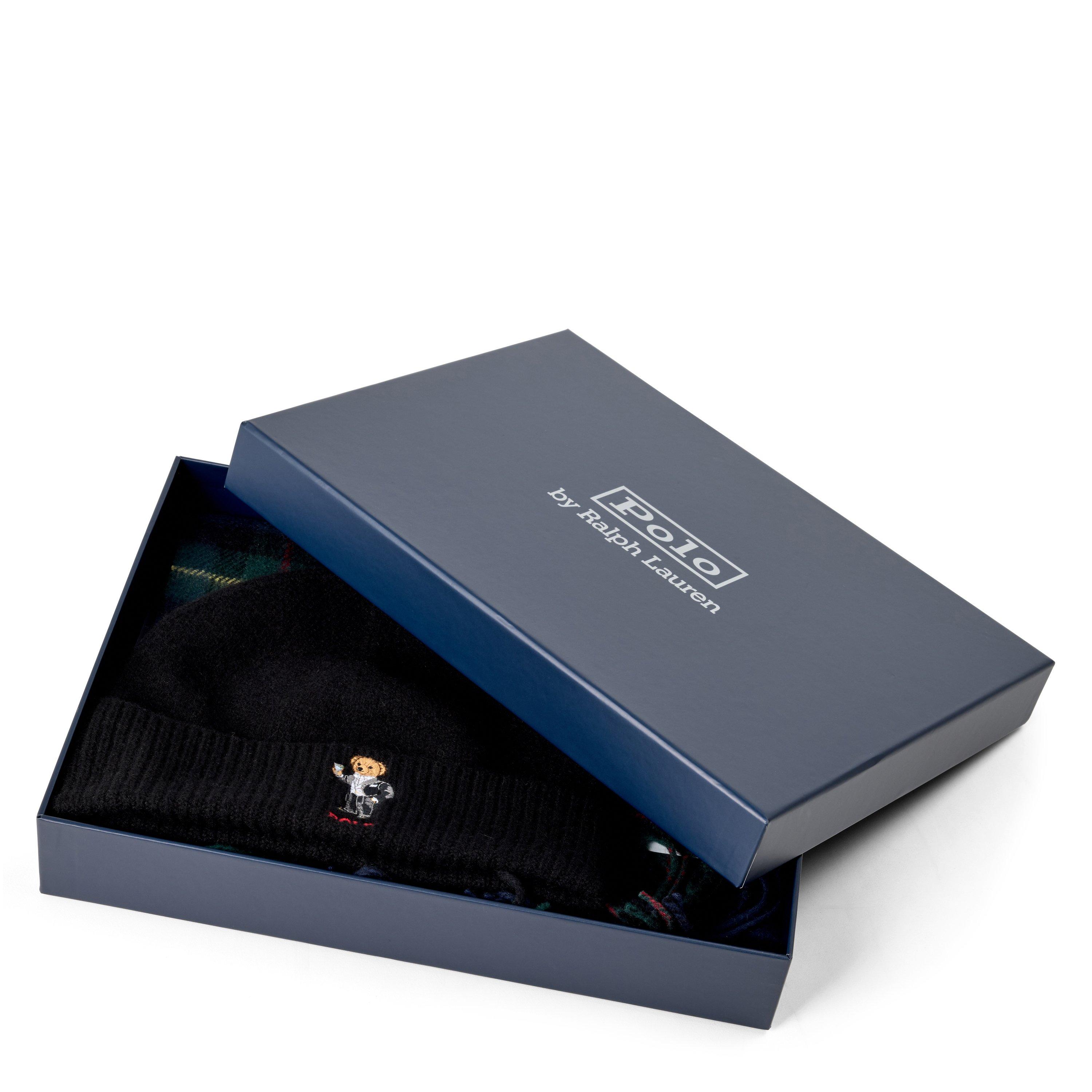 Multi - Polo Ralph Lauren - Polo Bear Wool Beanie and Scarf Gift Set - 2