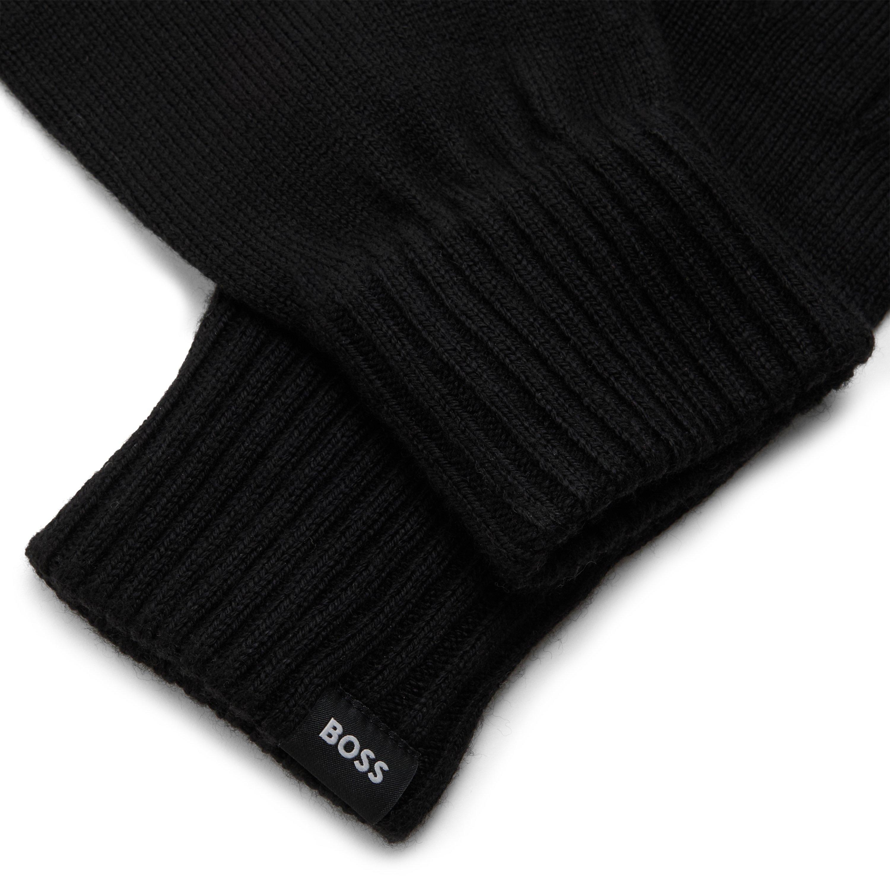 Black 001 - Boss - Boss Falco Gloves Sn64 - 3