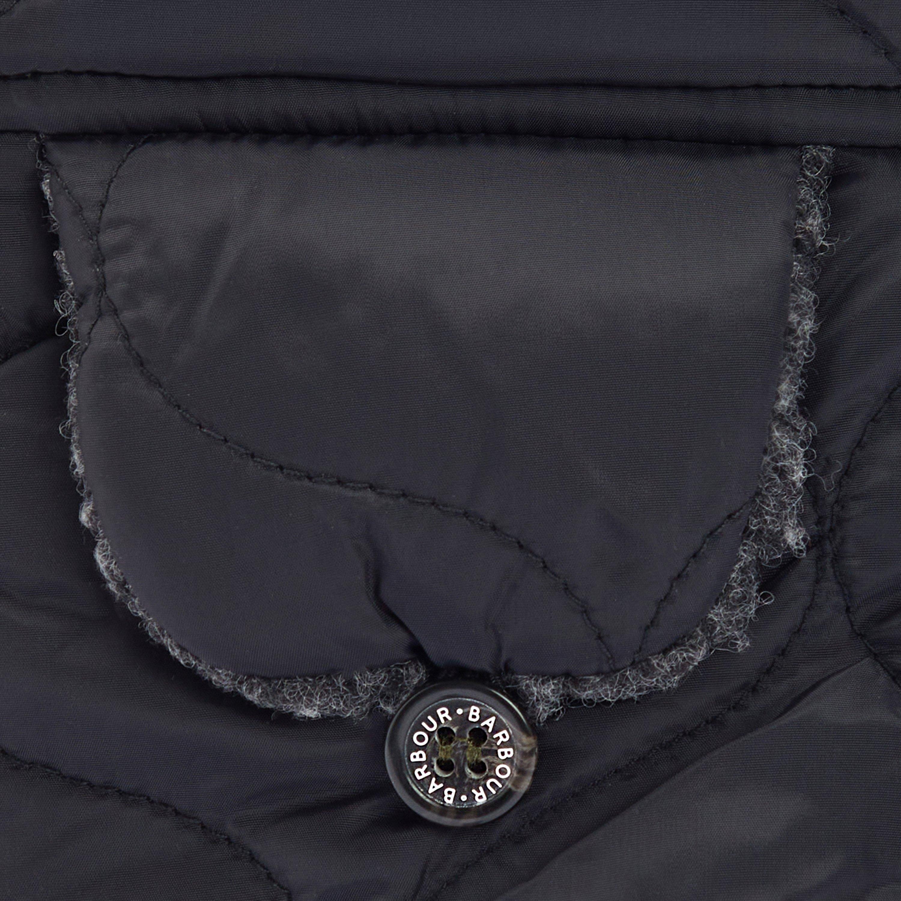 Black - Barbour - Sandbay Quilted Trapper Hat - 3