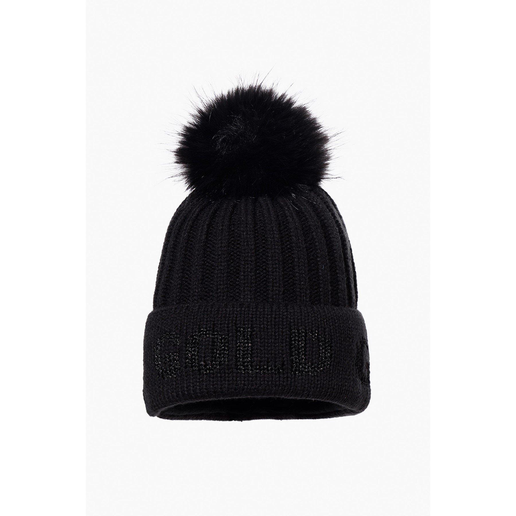 Black - Goldbergh - Gold Hodd Beanie Ld64