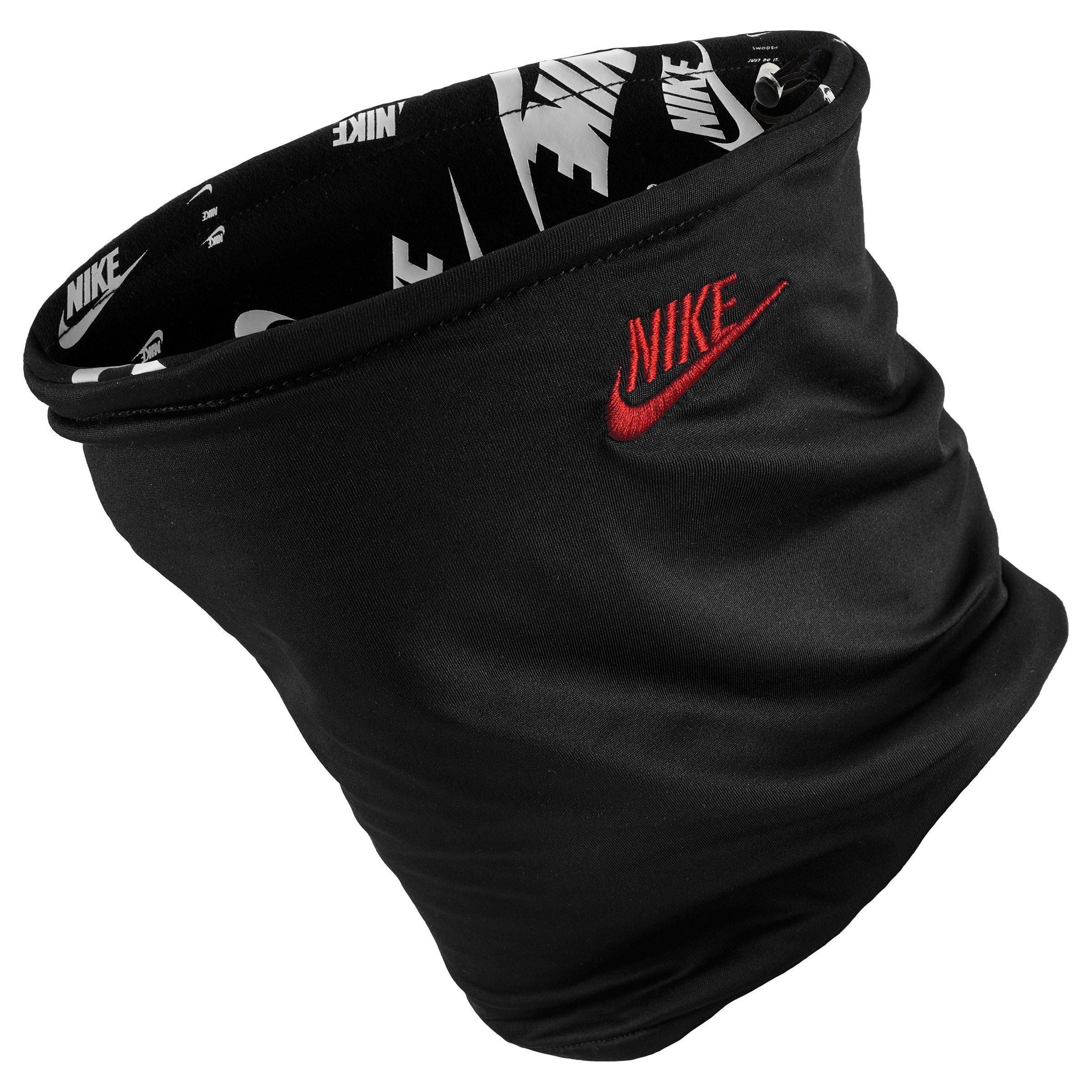 Blck/White/Crms - Nike - Club Fleece Reversible Neck Warmer - 2