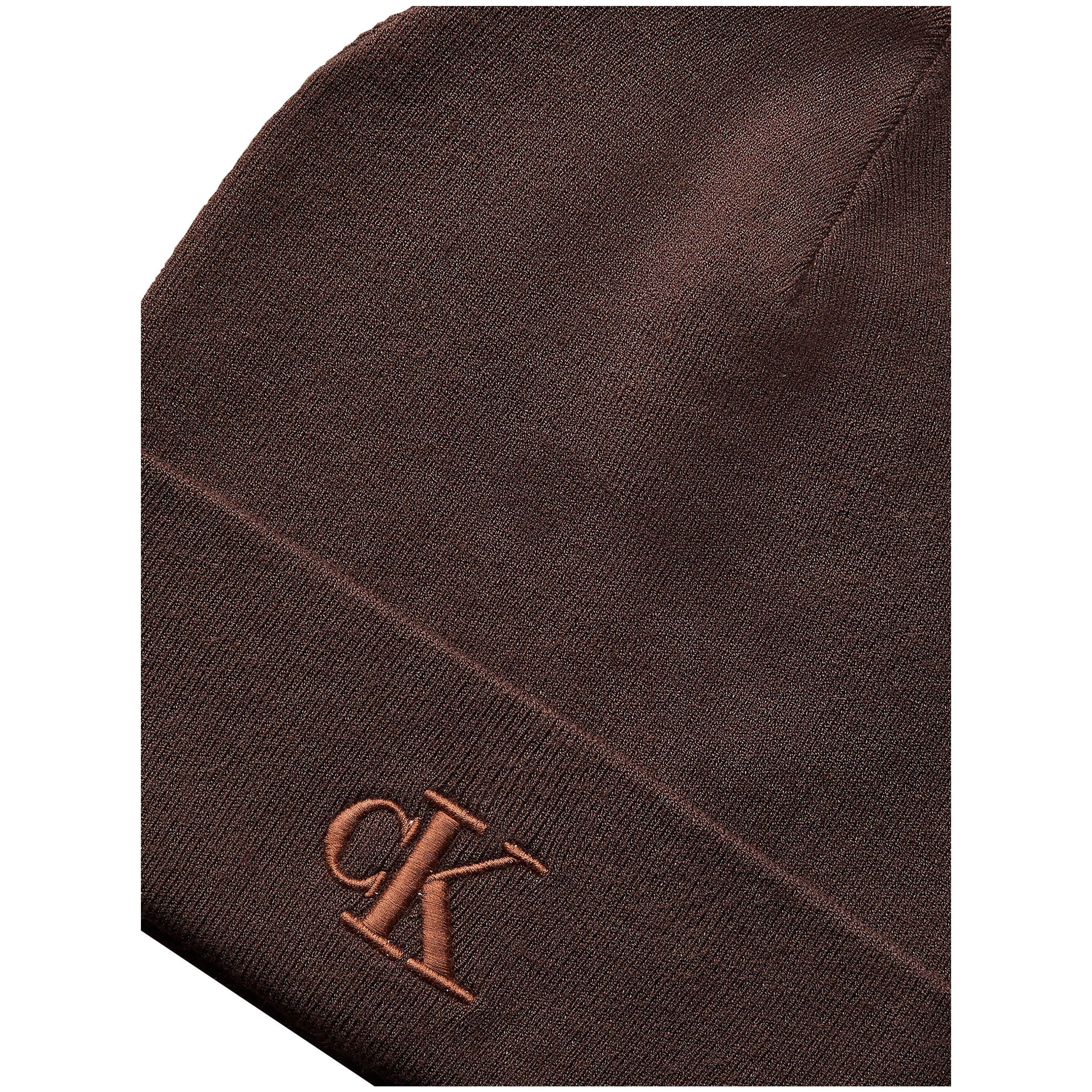 Delicioso - Calvin Klein - CK L Fine Rib Beanie Ld64 - 2