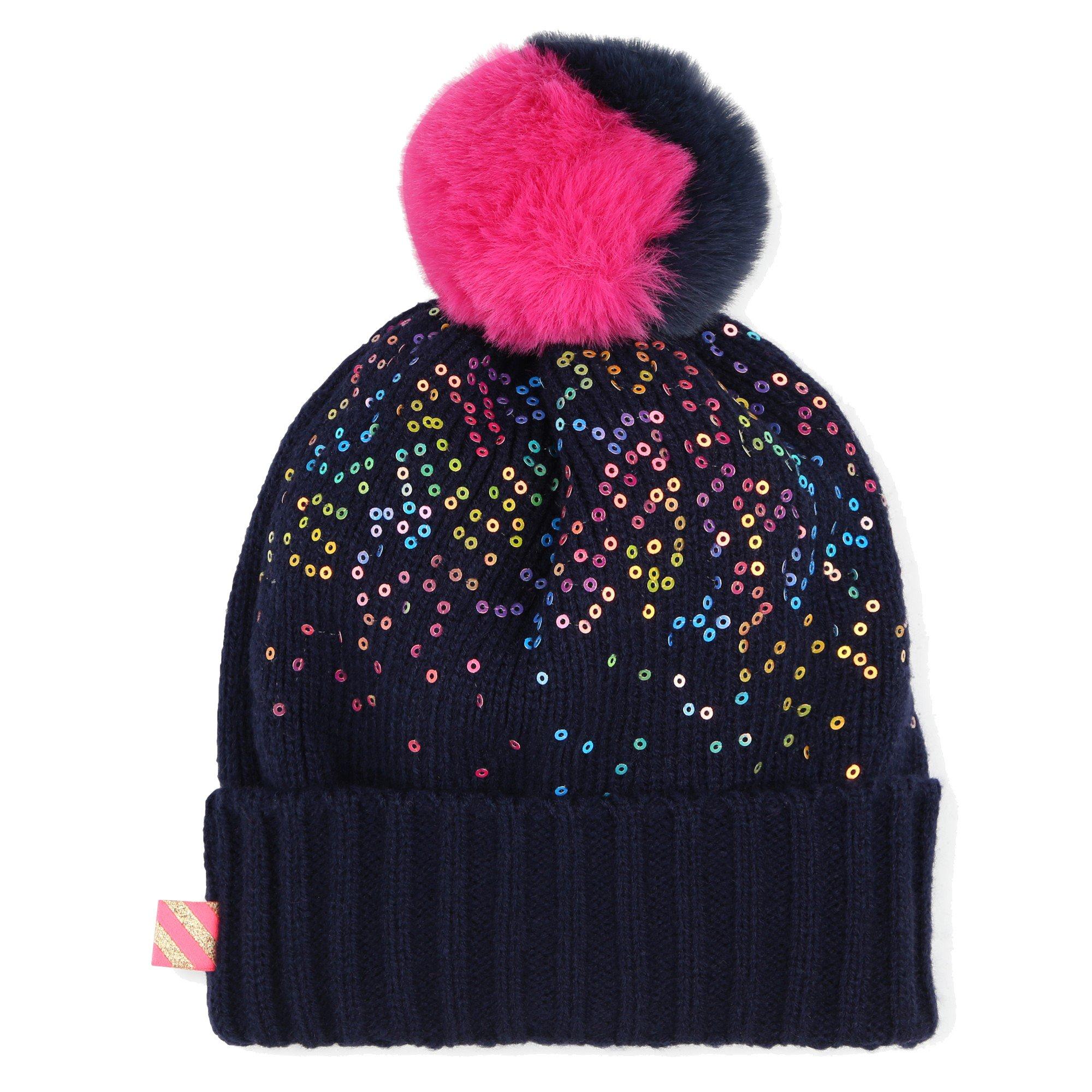 Navy 85T - Billieblush - Kids' Logo Bobble Hat - 2