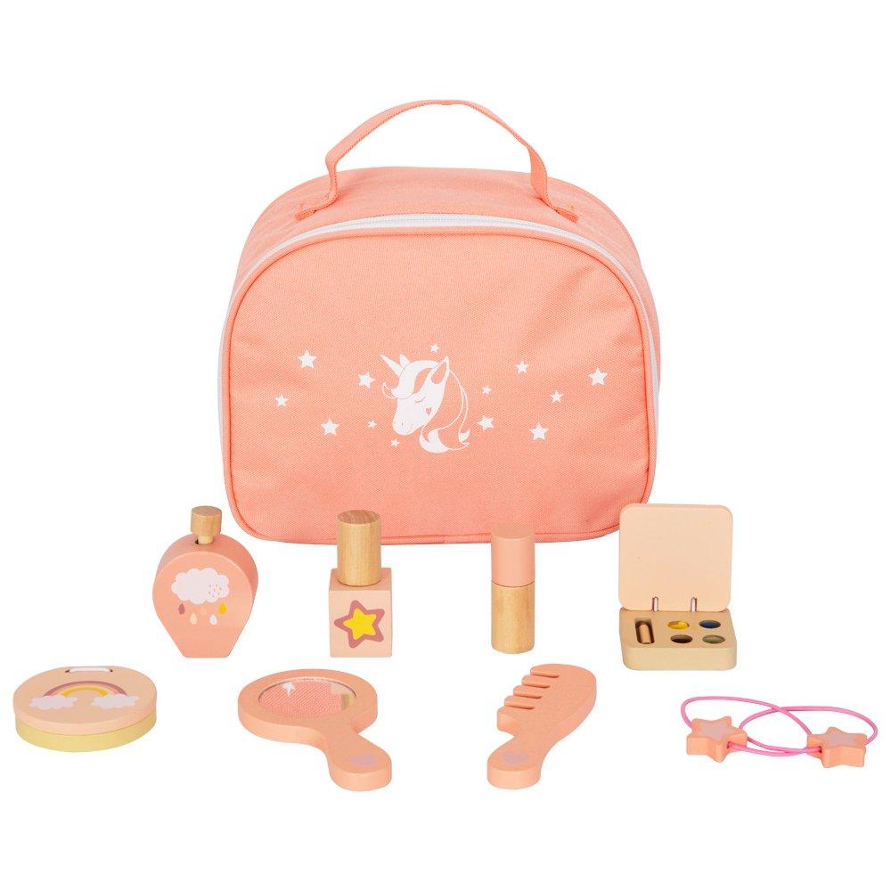 Mehrfarbig - Tooky Toy - Wooden Unicorn Beauty Set - 4