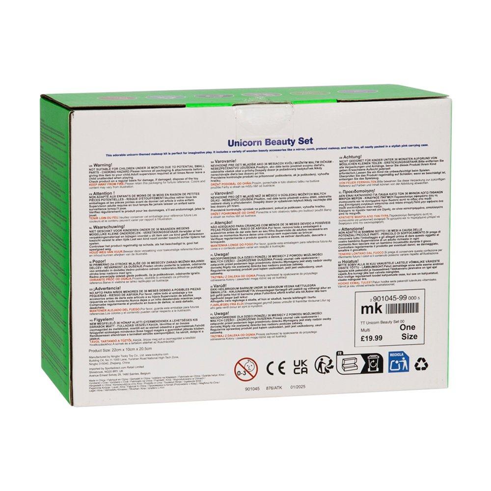 Mehrfarbig - Tooky Toy - Wooden Unicorn Beauty Set - 6