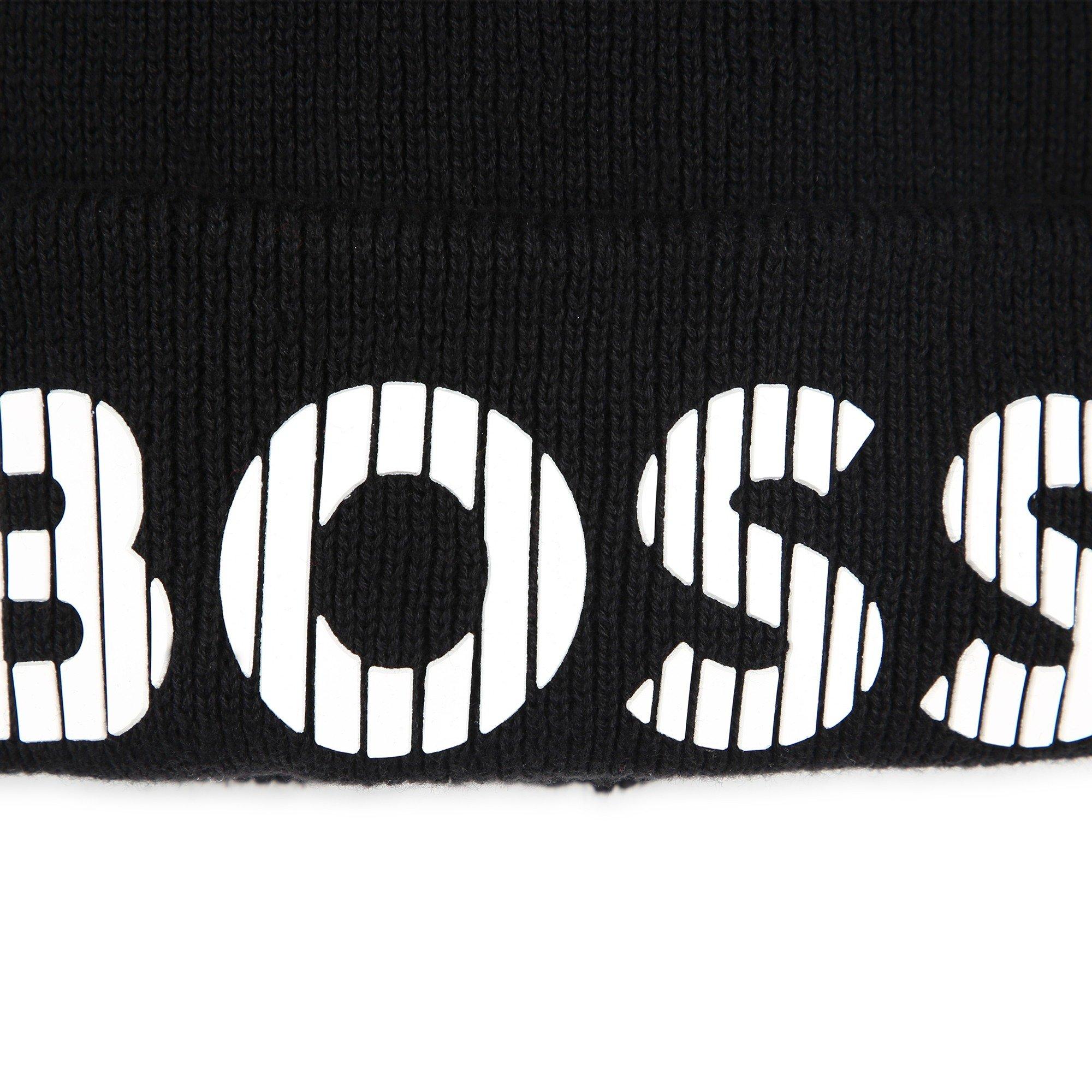 Black 09B - Boss - Kids Large Beanie - 3