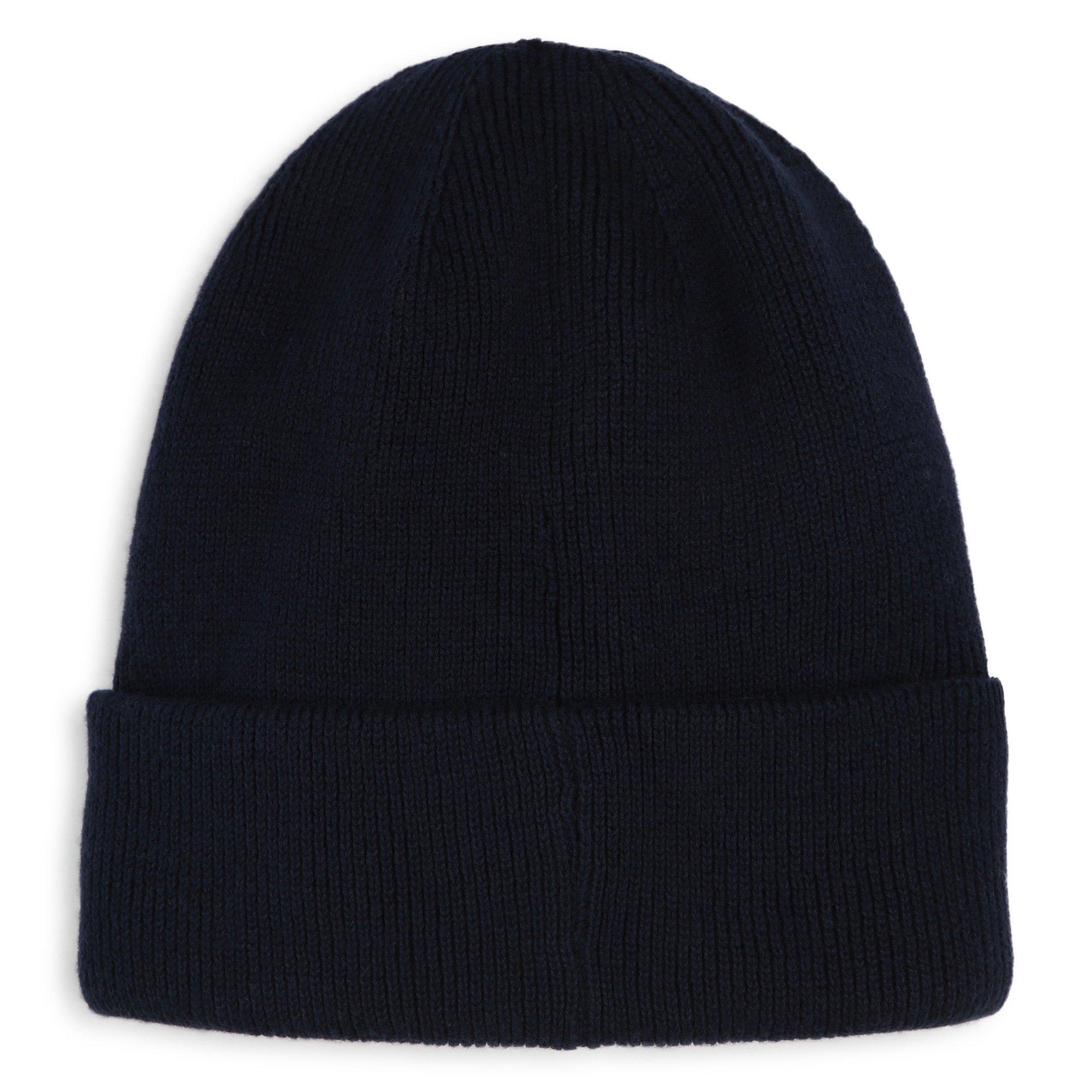 Navy 849 - Boss - Kids' Ribbed Beanie - 2
