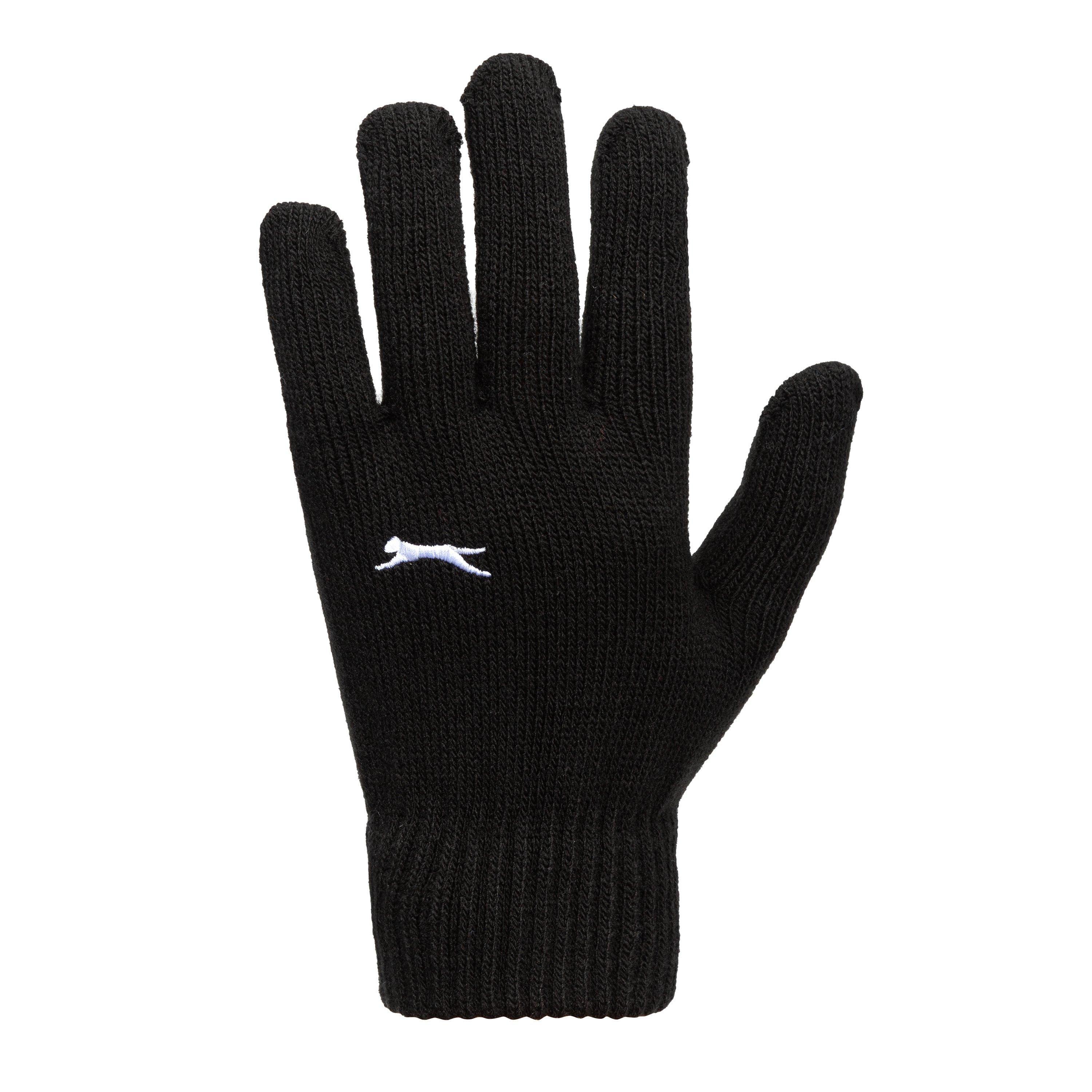 Preto - Slazenger - Knitted Gloves - 2