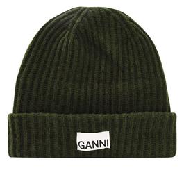 Ganni Rib Knit Beanie