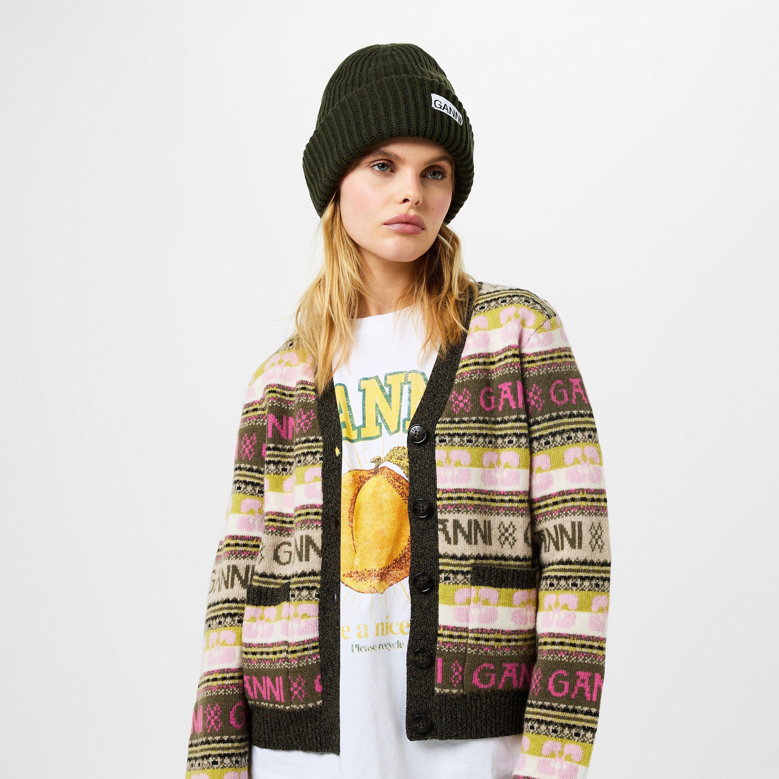 Kalamata - Ganni - Rib Knit Beanie - 2