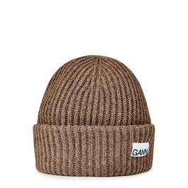 Ganni Rib Knit Beanie