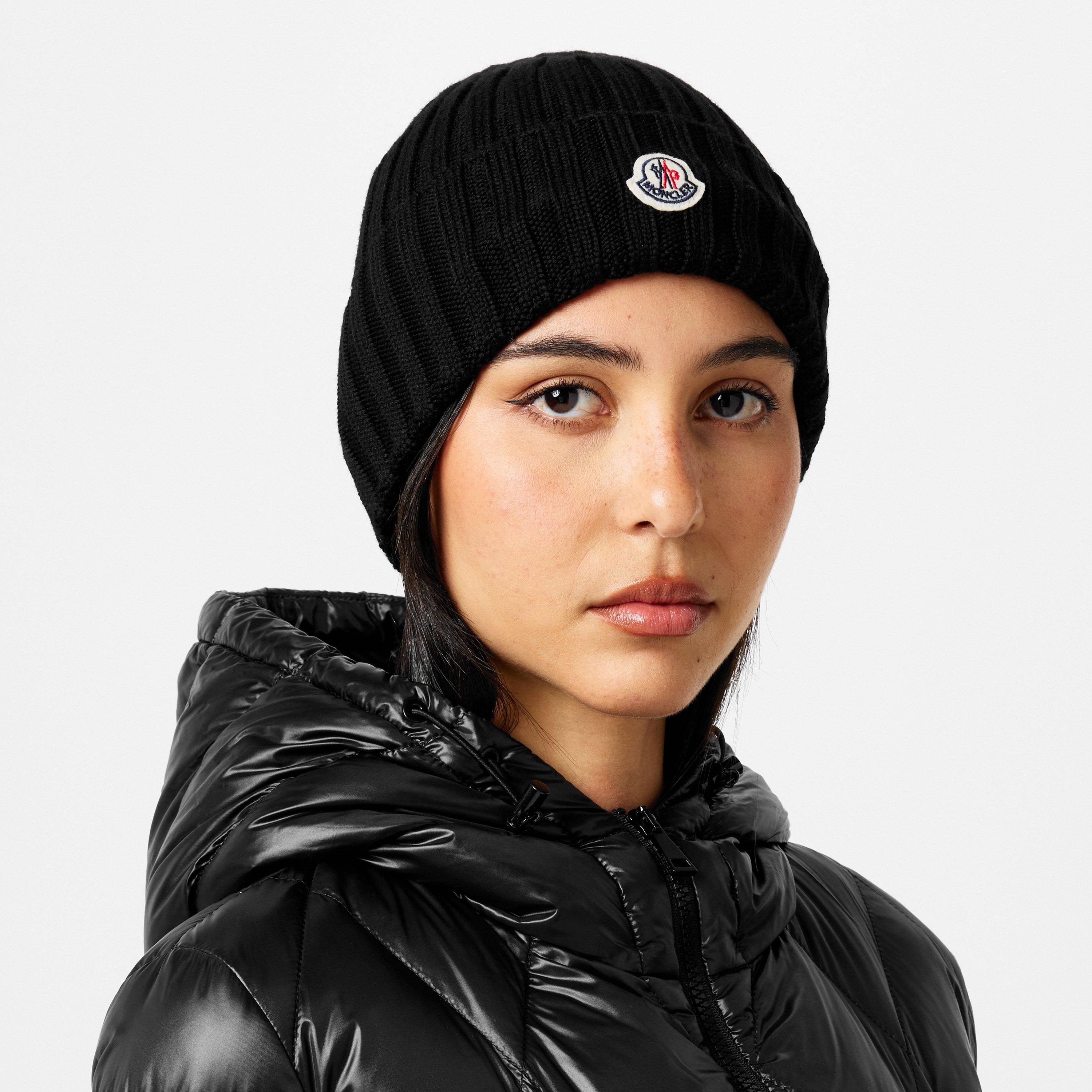Black 999 - Moncler - Logo Beanie - 2