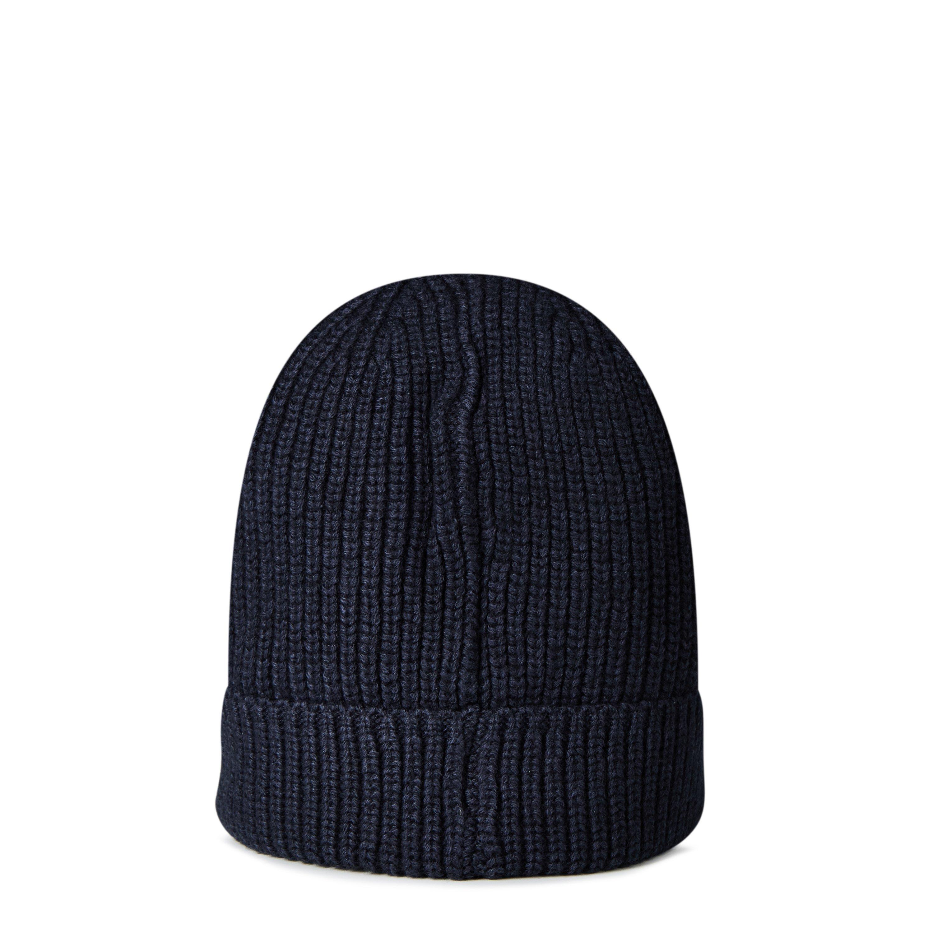 Navy 4603 - Off White - Unisex Arrow Kids Beanie - 2