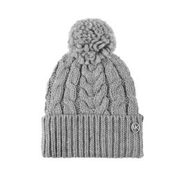 MICHAEL Michael Kors Cable Pom Pom Beanie