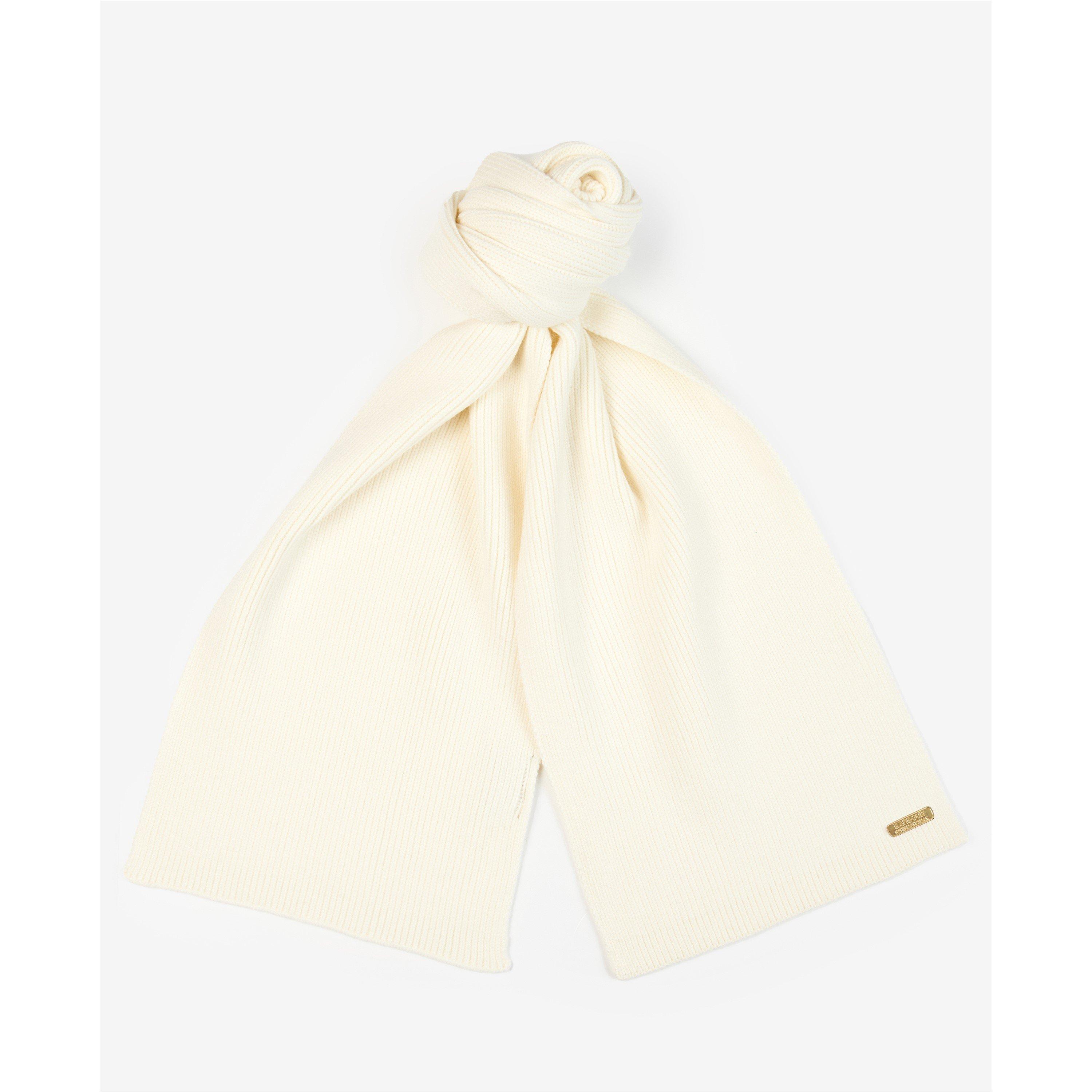 Optic White - Barbour International - Mallory Beanie & Scarf Gift Set - 2