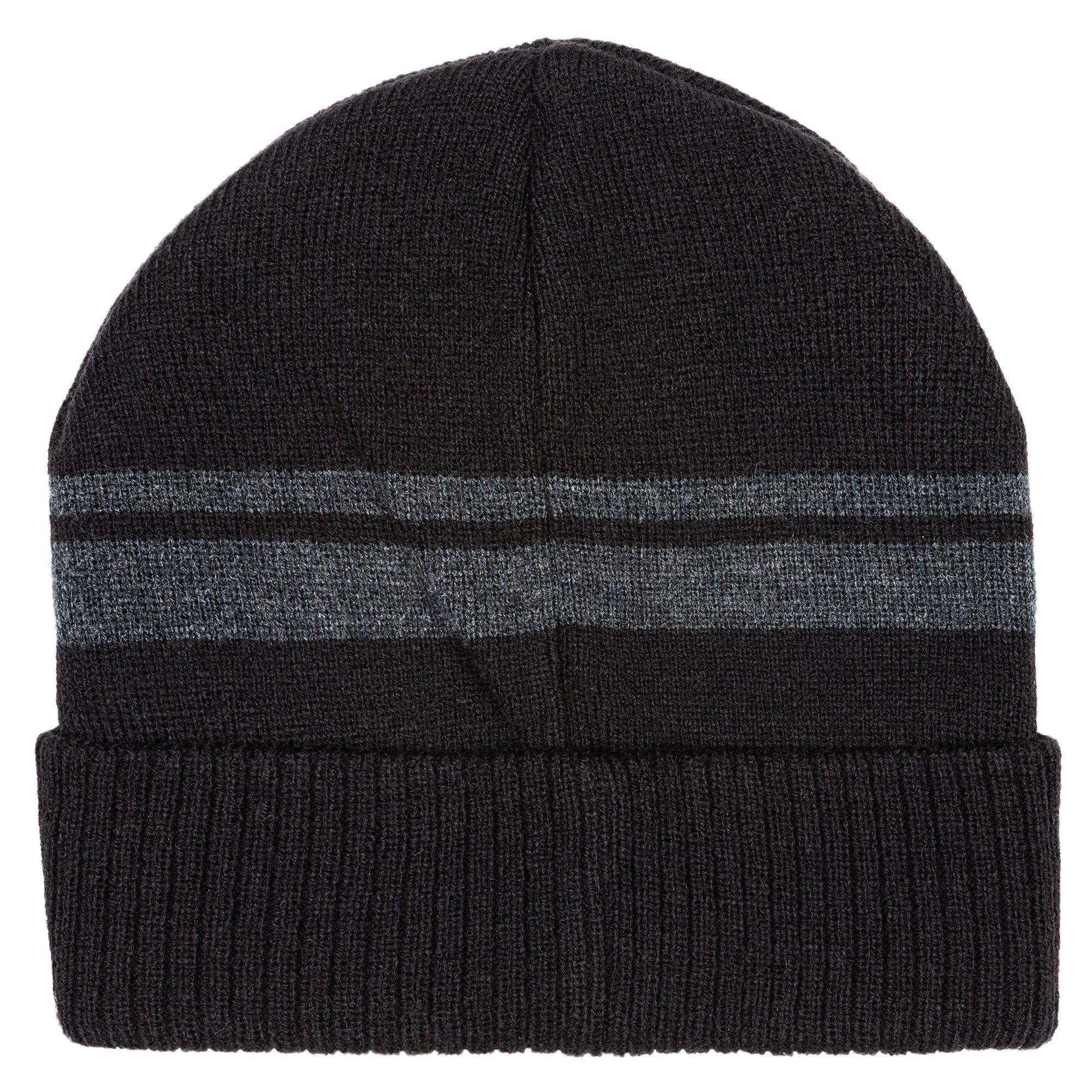 Preto - Lonsdale - Classic Men's Winter Beanie - 2