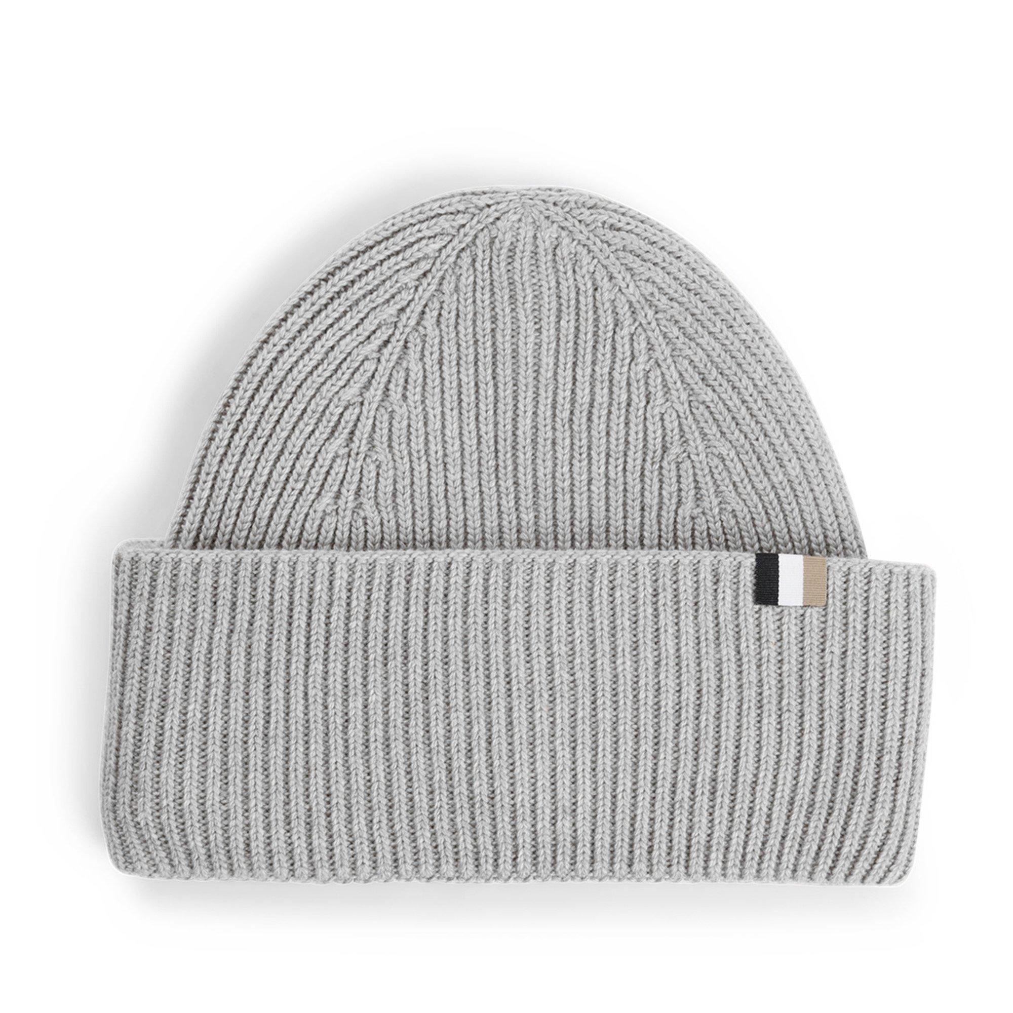 Grey - Boss - Women's Laura Snug and Cozy Beanie - 1