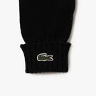 Noir 031 - Lacoste - Lacoste Knitted gloves - 2
