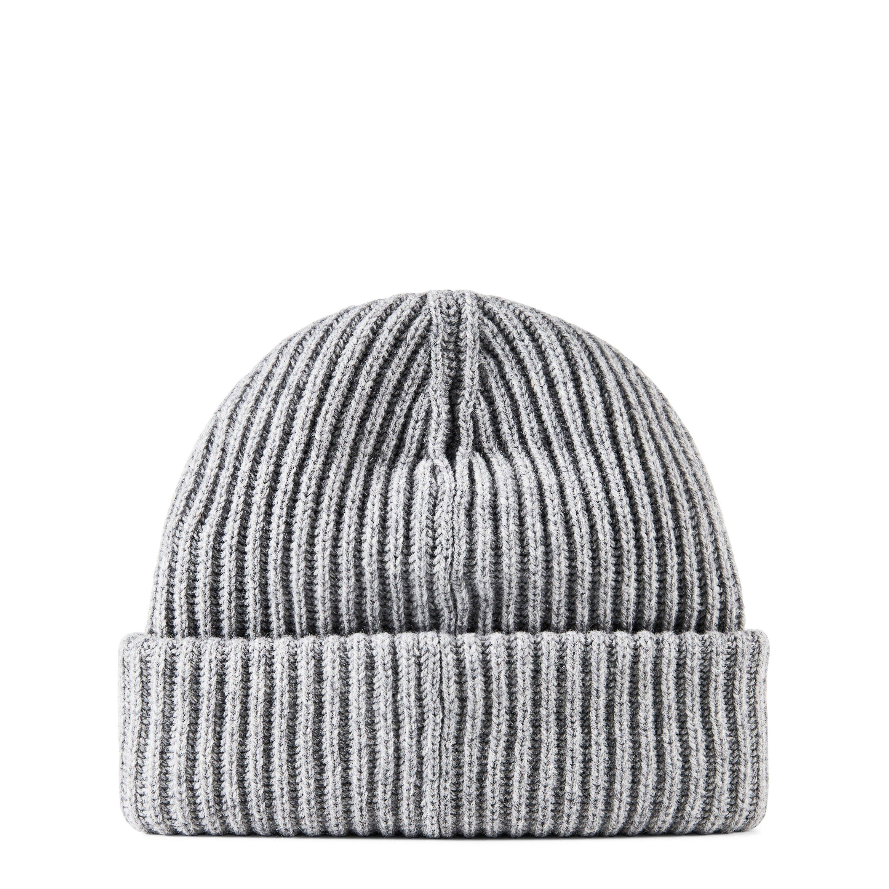 ganni❤︎beanie Oversized Wool Rib Knit Beanie | GANNI UK