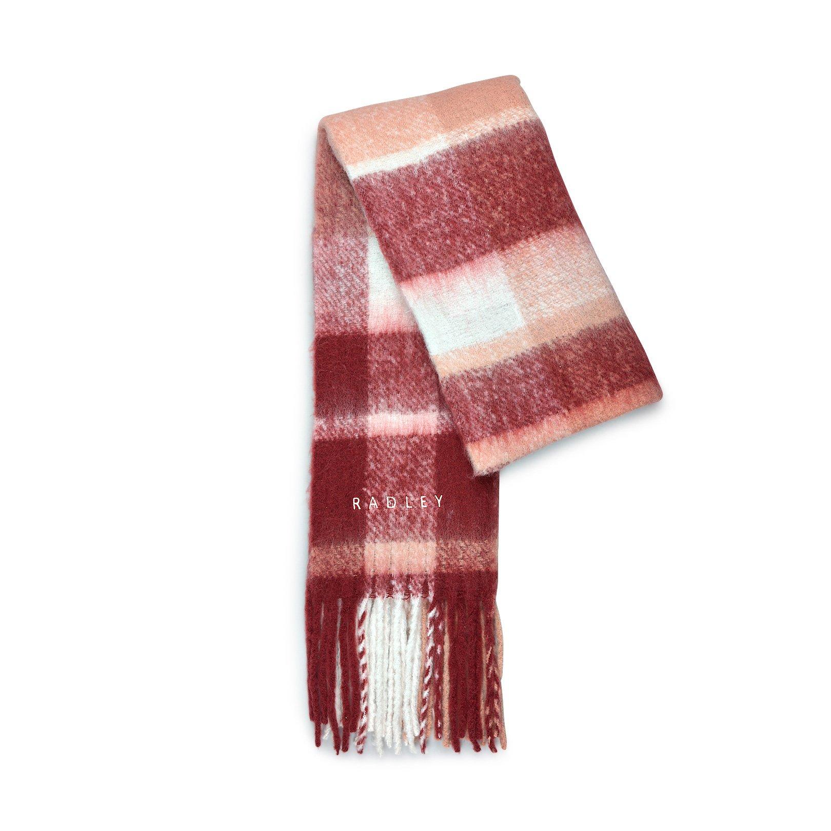 KRENBEERE - Radley - Knitted Check Scarf - 1