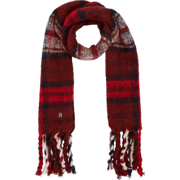 Espace Bleu - Tommy Hilfiger - Knitted Check Scarf - 1