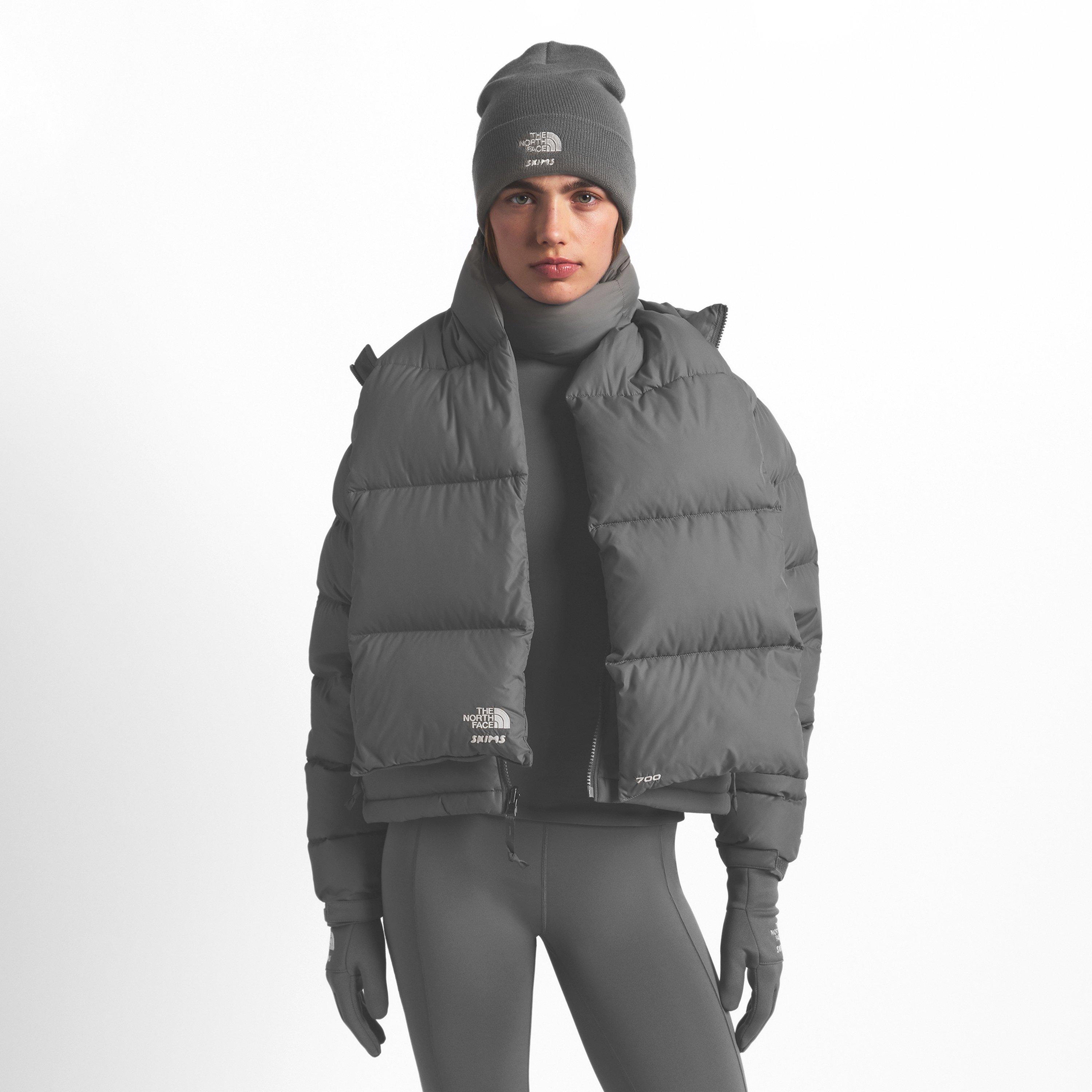 SK Gunmetal - TNF x Skims - Womens Nuptse Scarf - 4