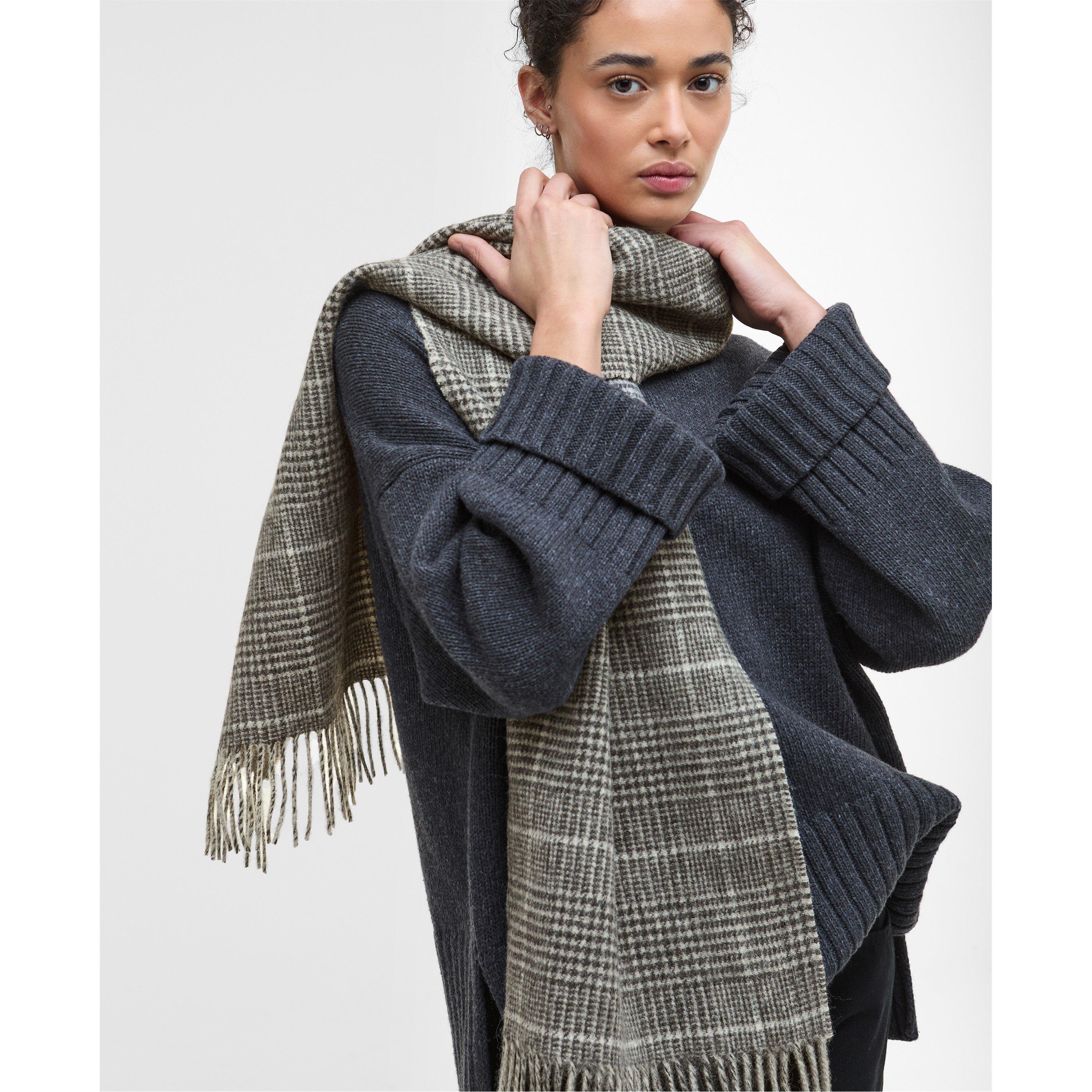 Monochrome - Barbour - Noelle Reversible Check Scarf - 6