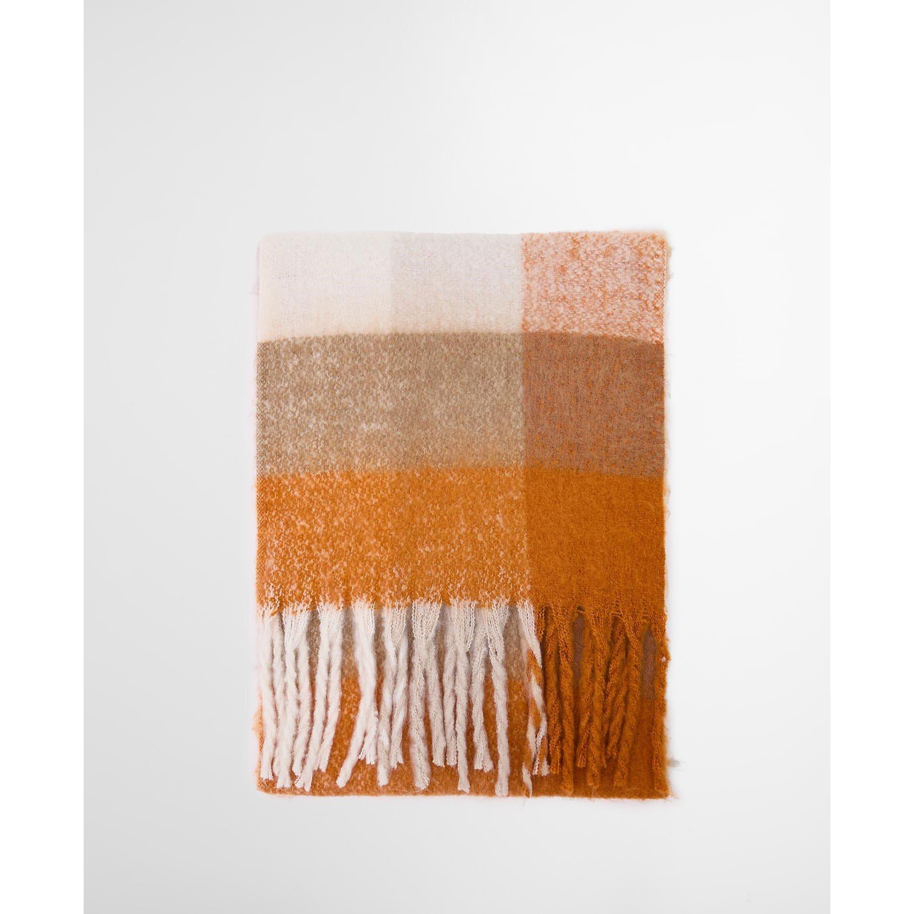 Mustard Check - Barbour - Marie Scarf - 6