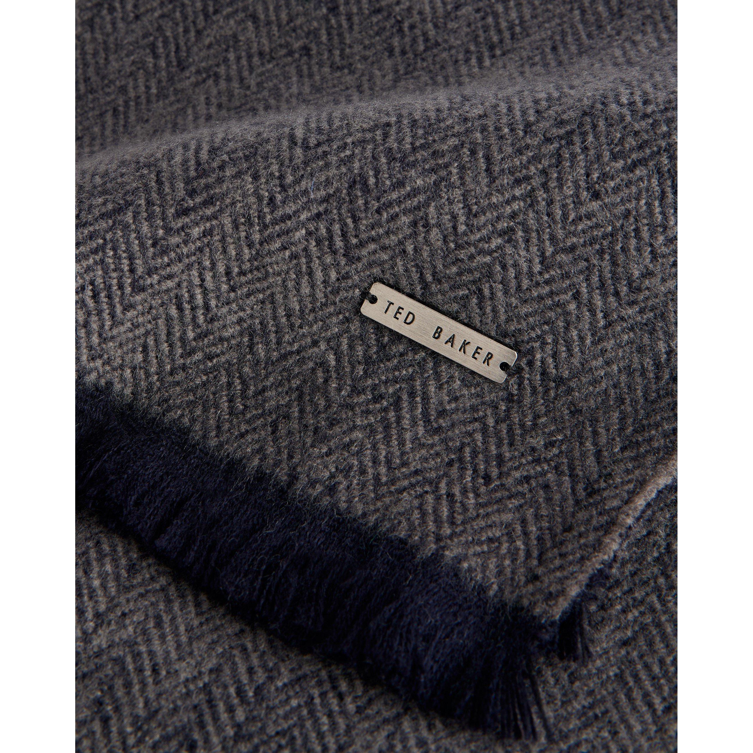 Navy - Ted Baker - Ted Herringbone Scar Sn64 - 3