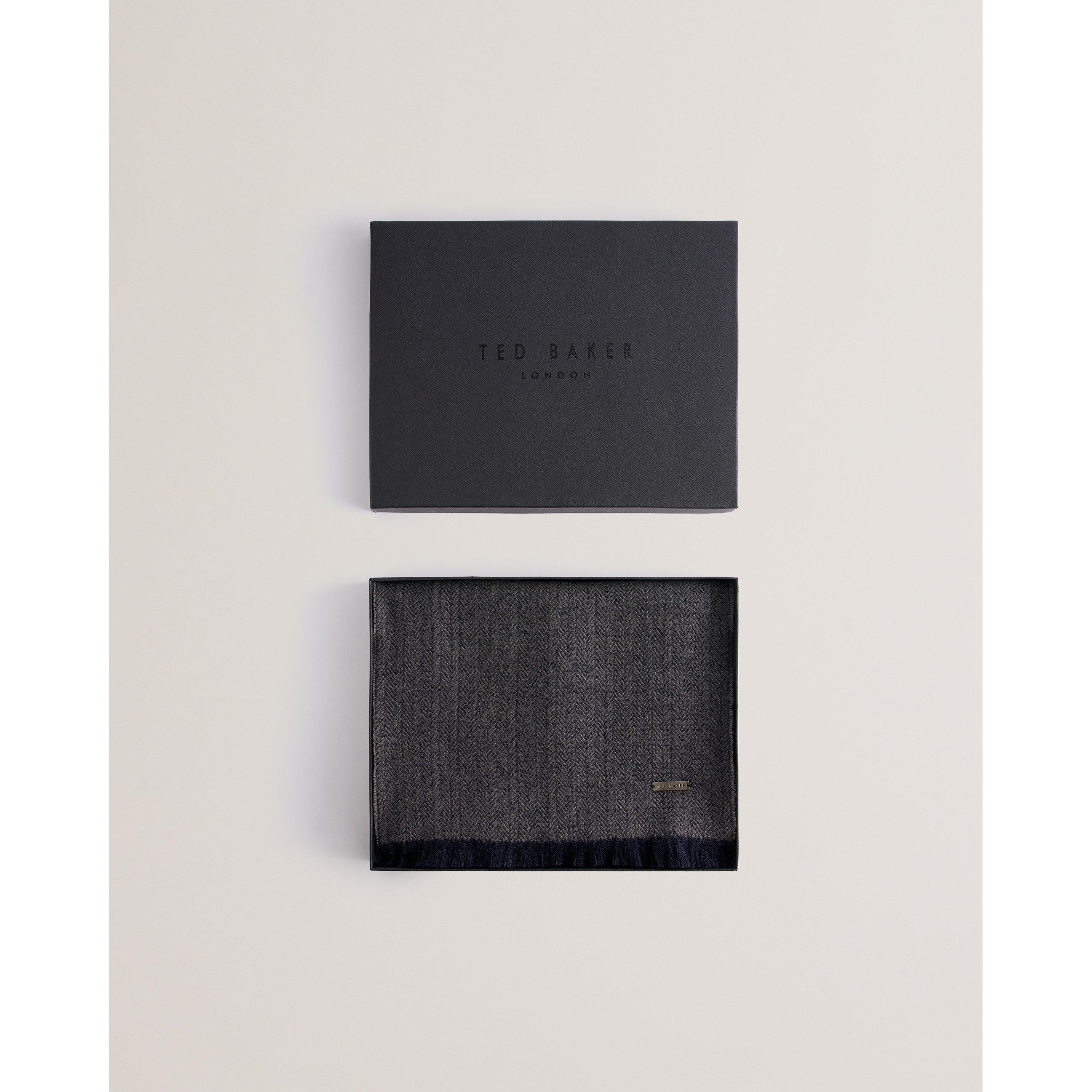 Navy - Ted Baker - Ted Herringbone Scar Sn64 - 4