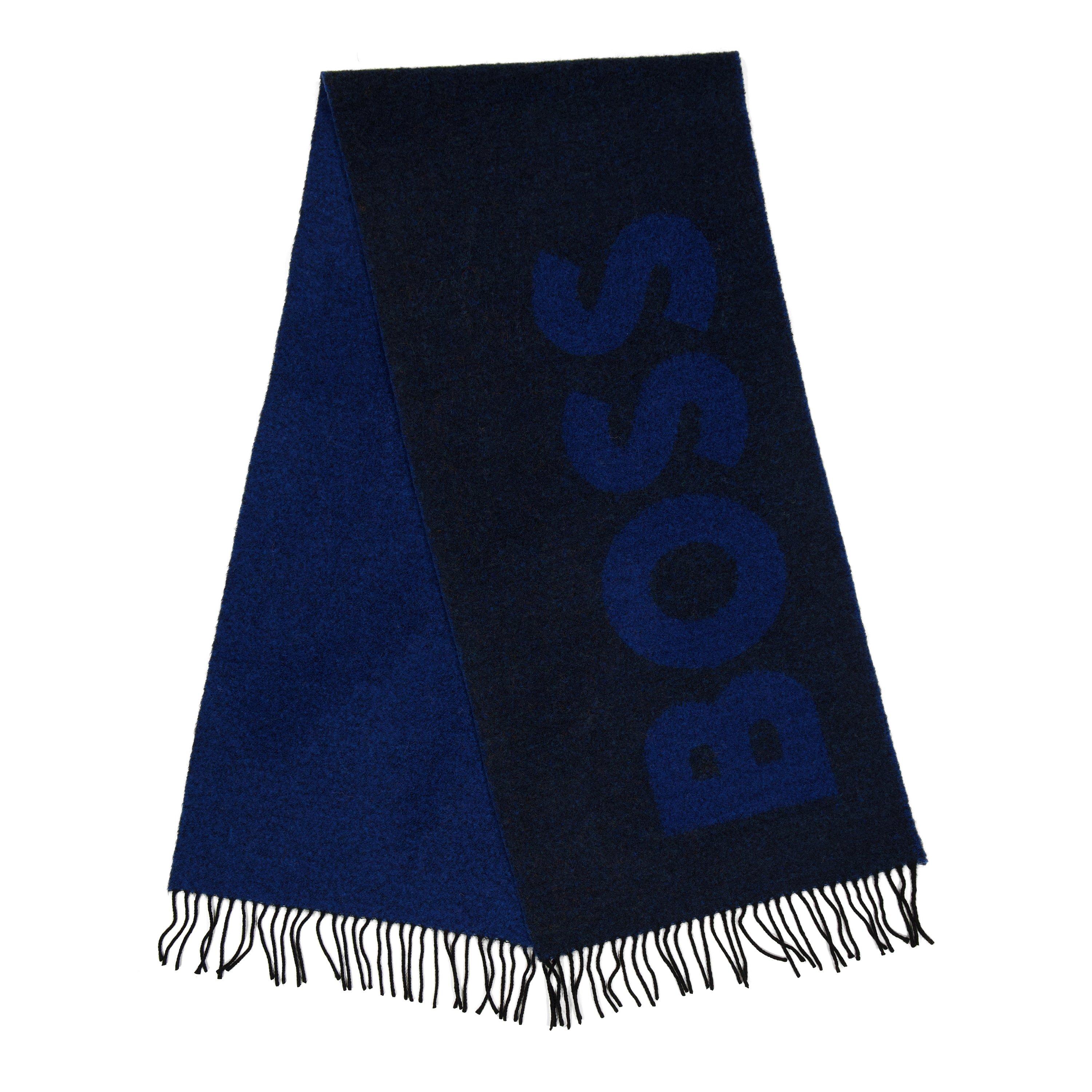 Dark Blue - Boss - Armin 1 10242494 01 Midweight Scarve Mens - 1