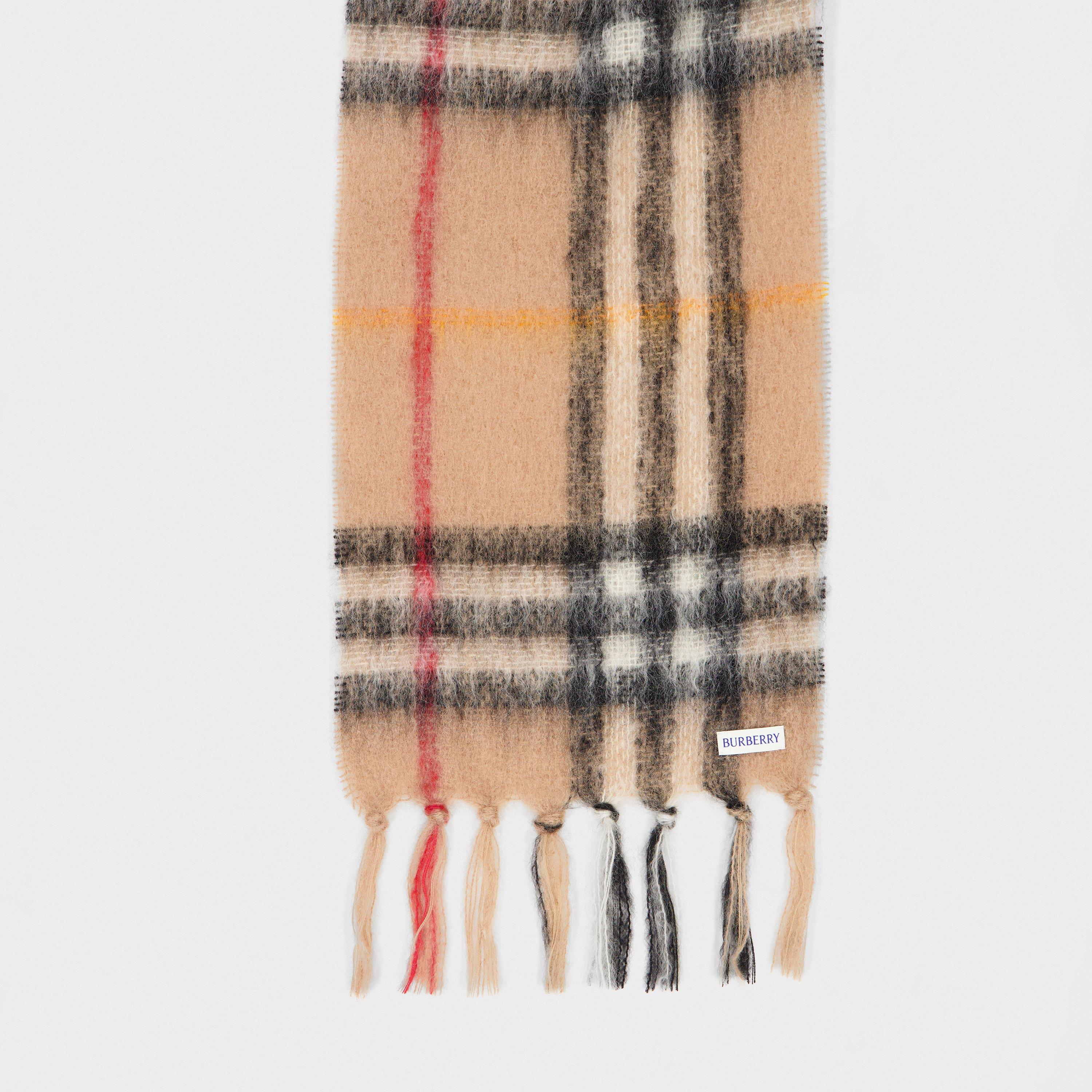 Sand - Burberry - Women's Giant Mohair Midweight Scarf - 3