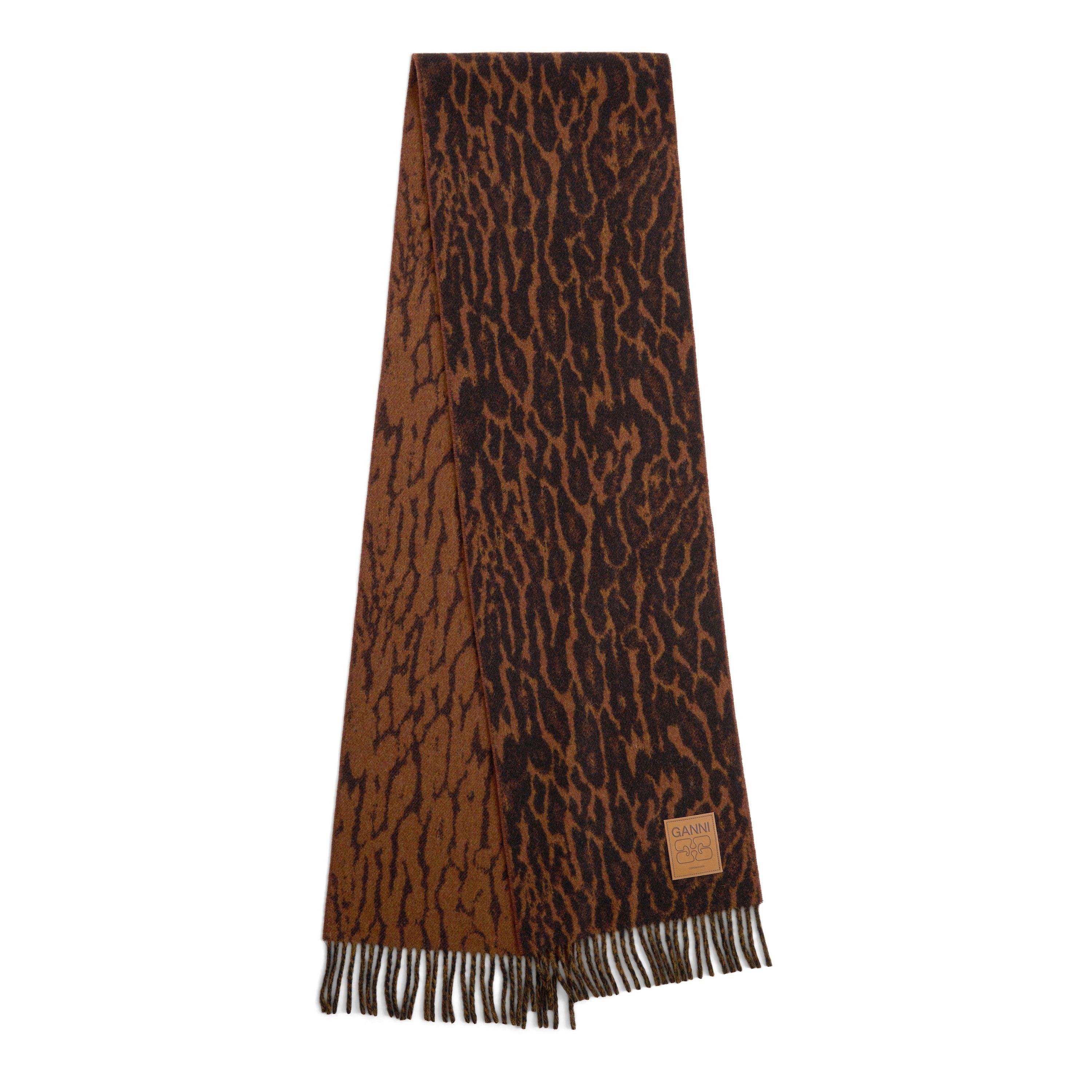 Rawhide - Ganni - Women's Leo Midweight Scarf - 1