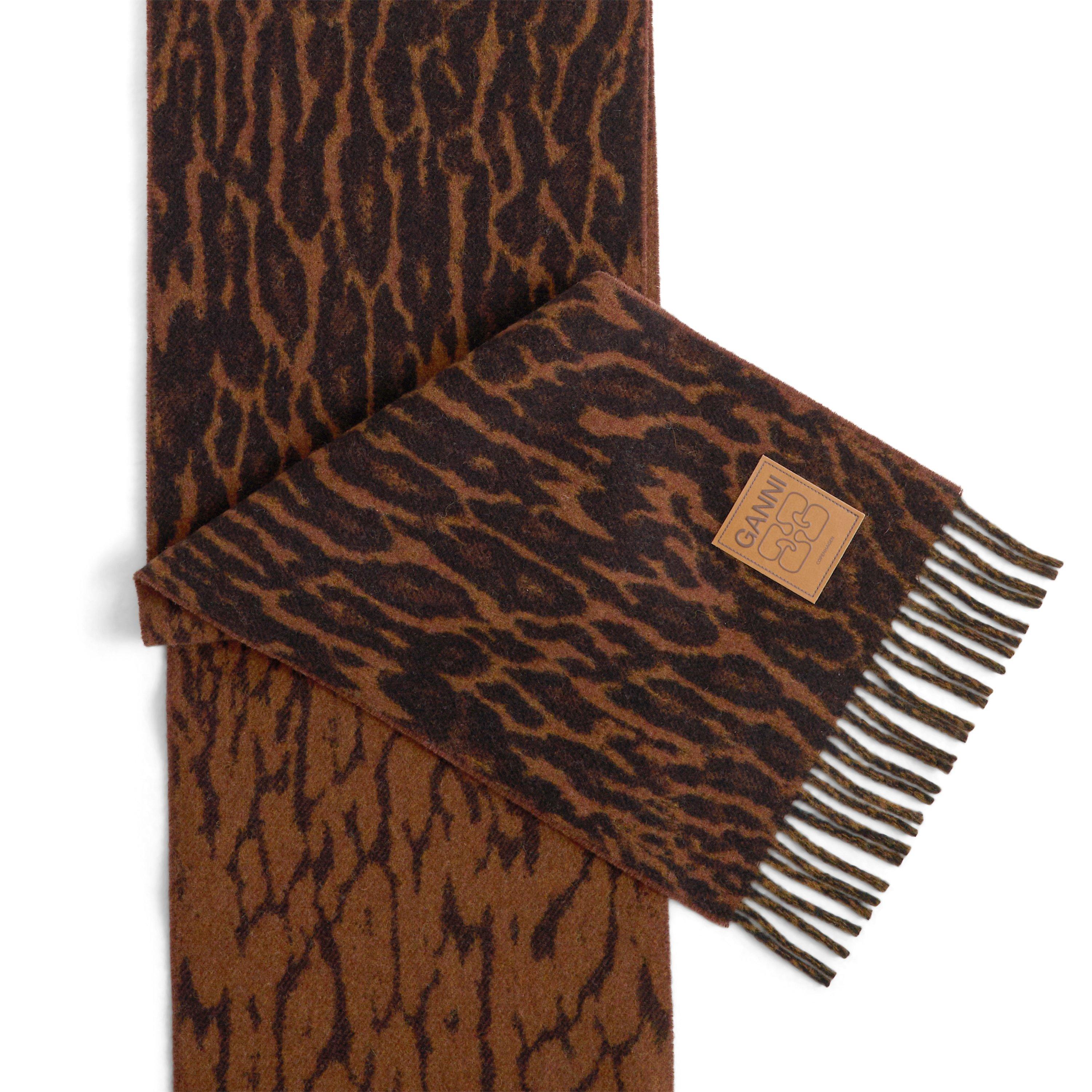 Rawhide - Ganni - Women's Leo Midweight Scarf - 2