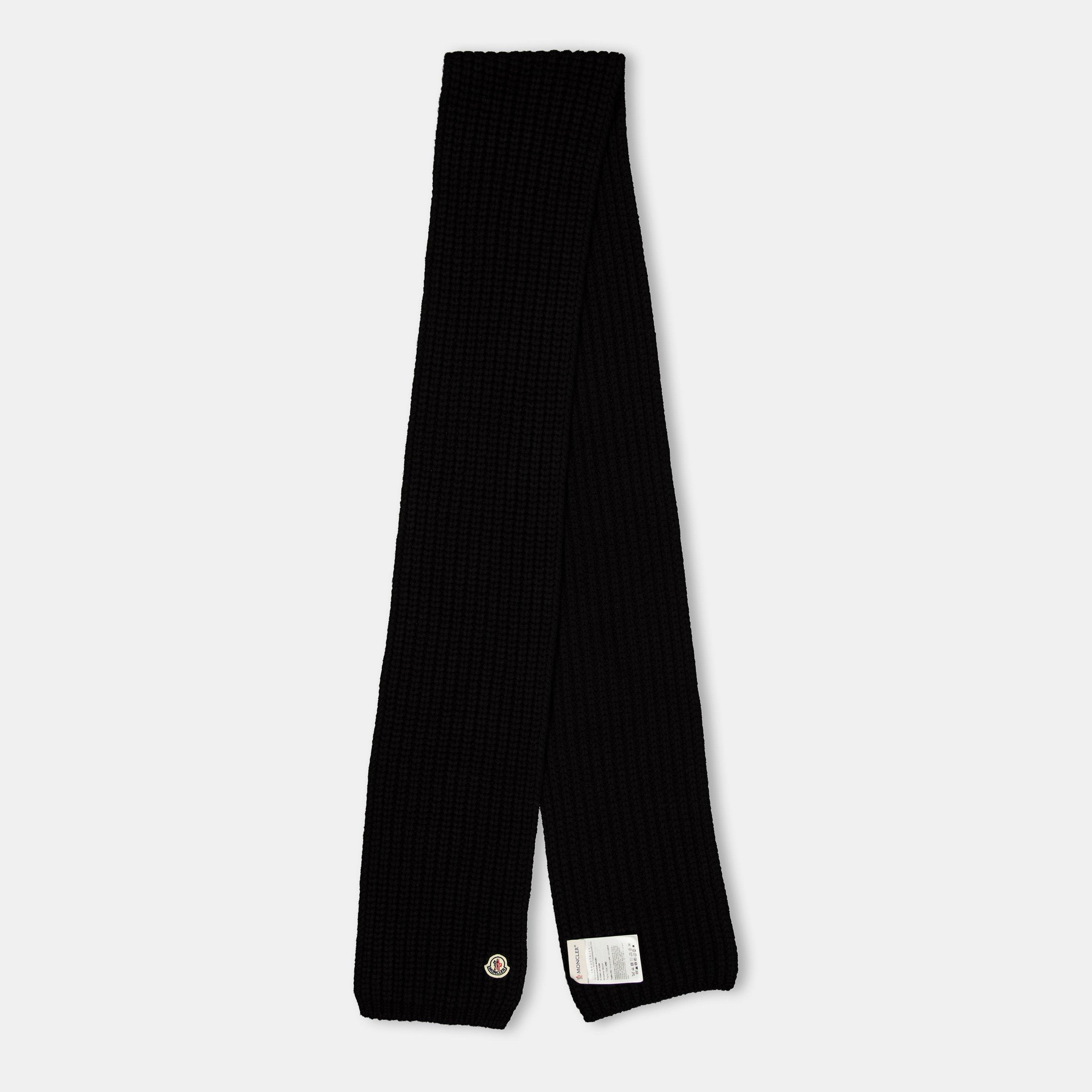 Black 999 - Moncler - Women's Winter Scarf - 1