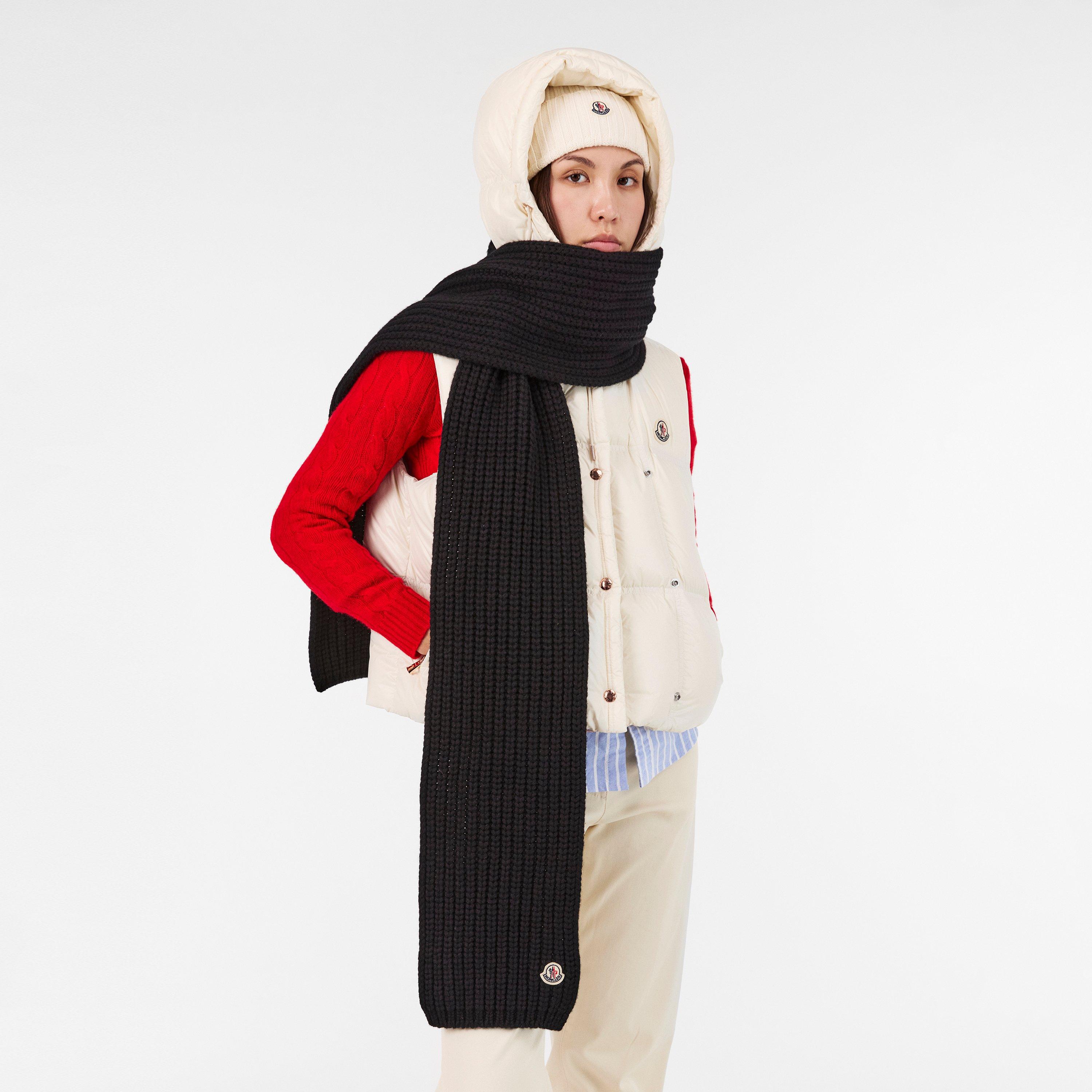 Black 999 - Moncler - Women's Scarf - 2