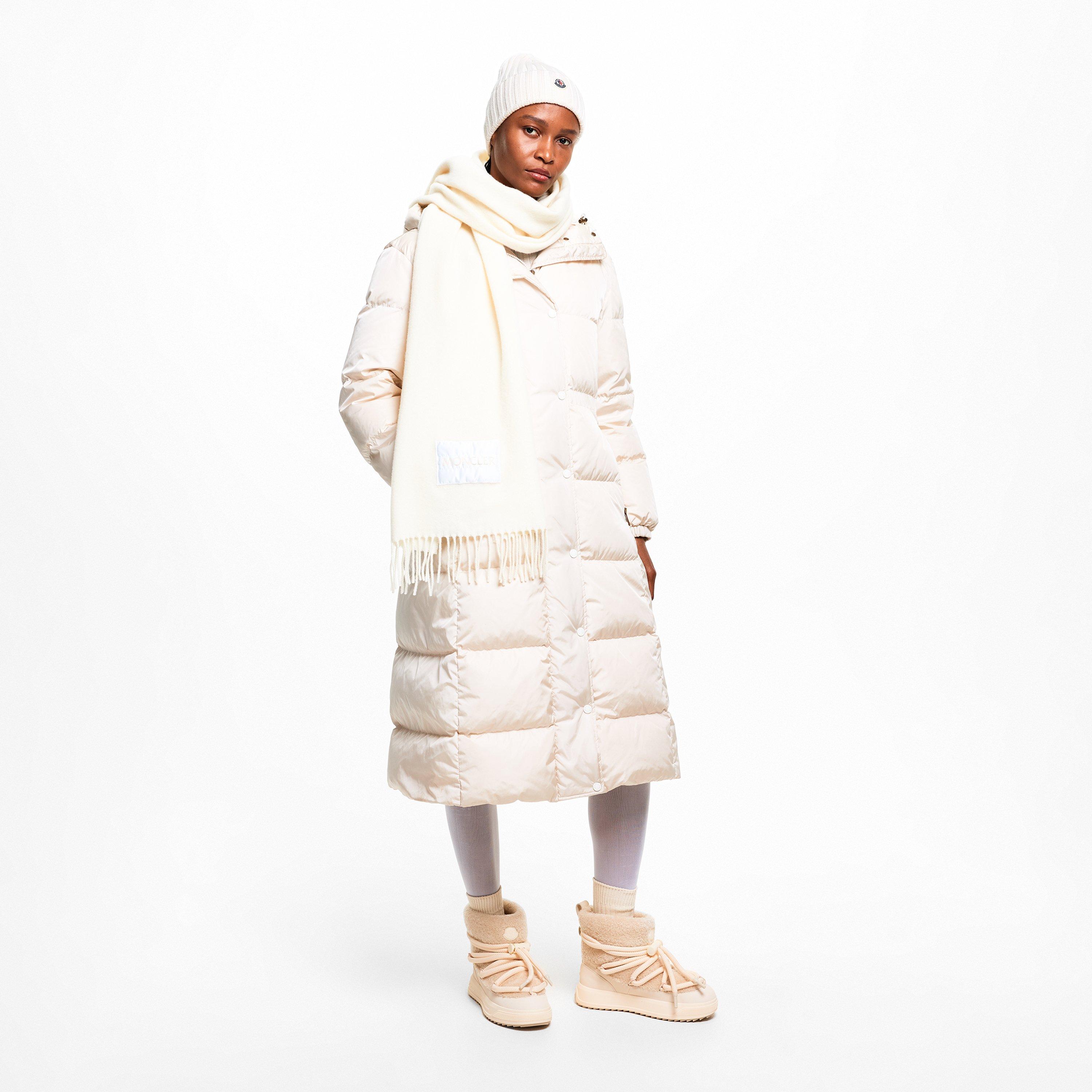 Cream 034 - Moncler - Women's Lightweight Scarf - 4