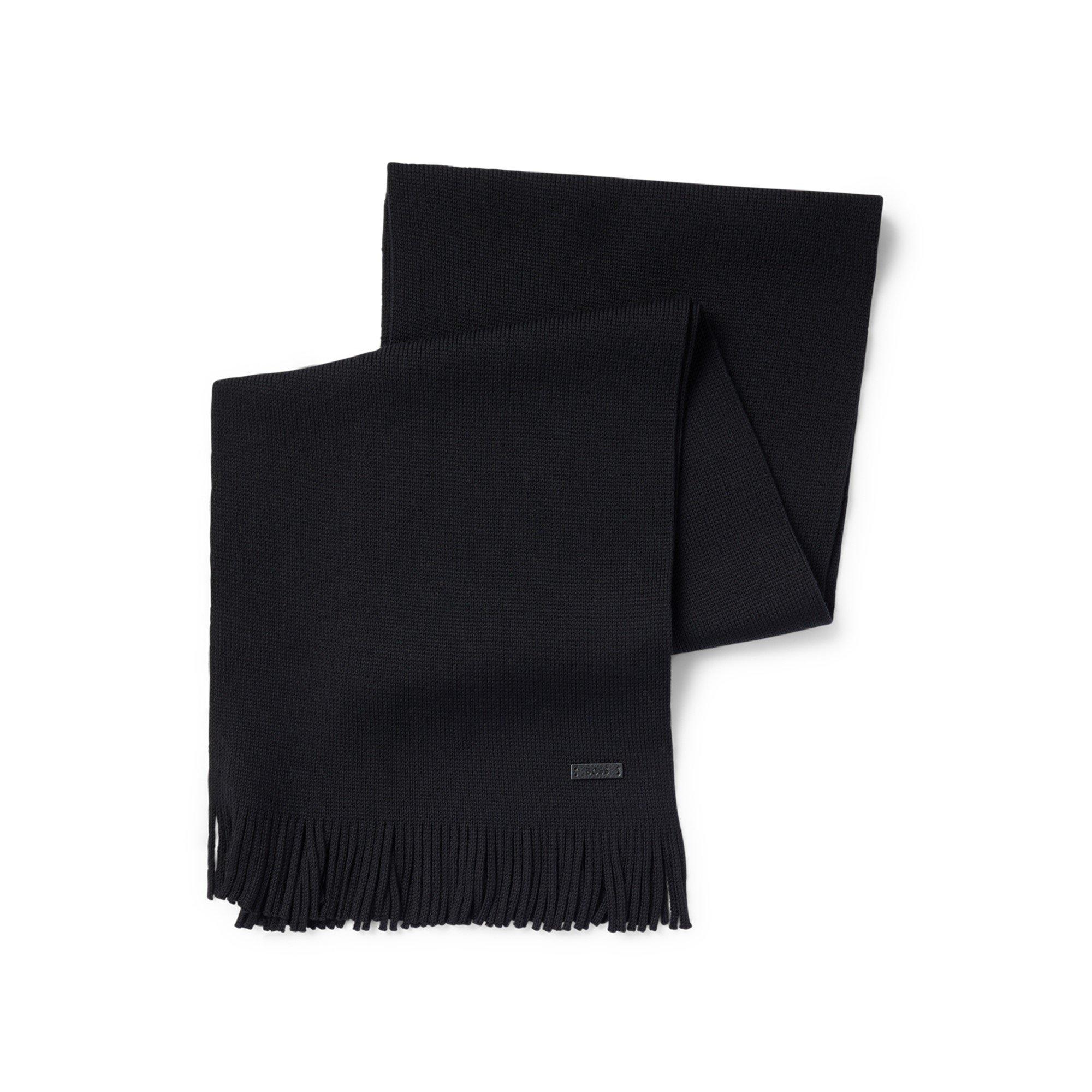 Black - Boss - Men's Albas Midweight Scarf - 5