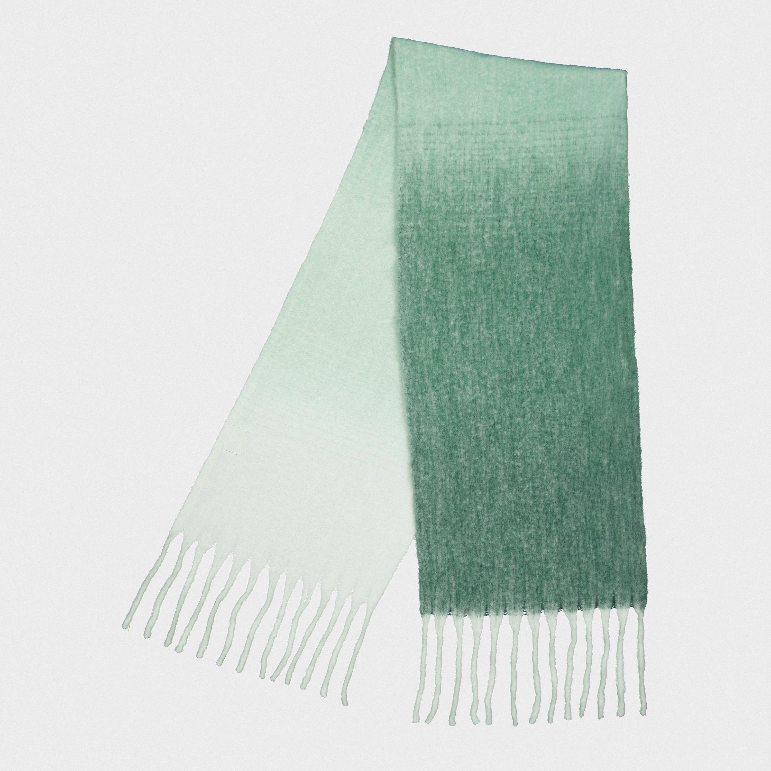 Grøn/Ombre - Pieces - Women's Midweight Scarf - 2