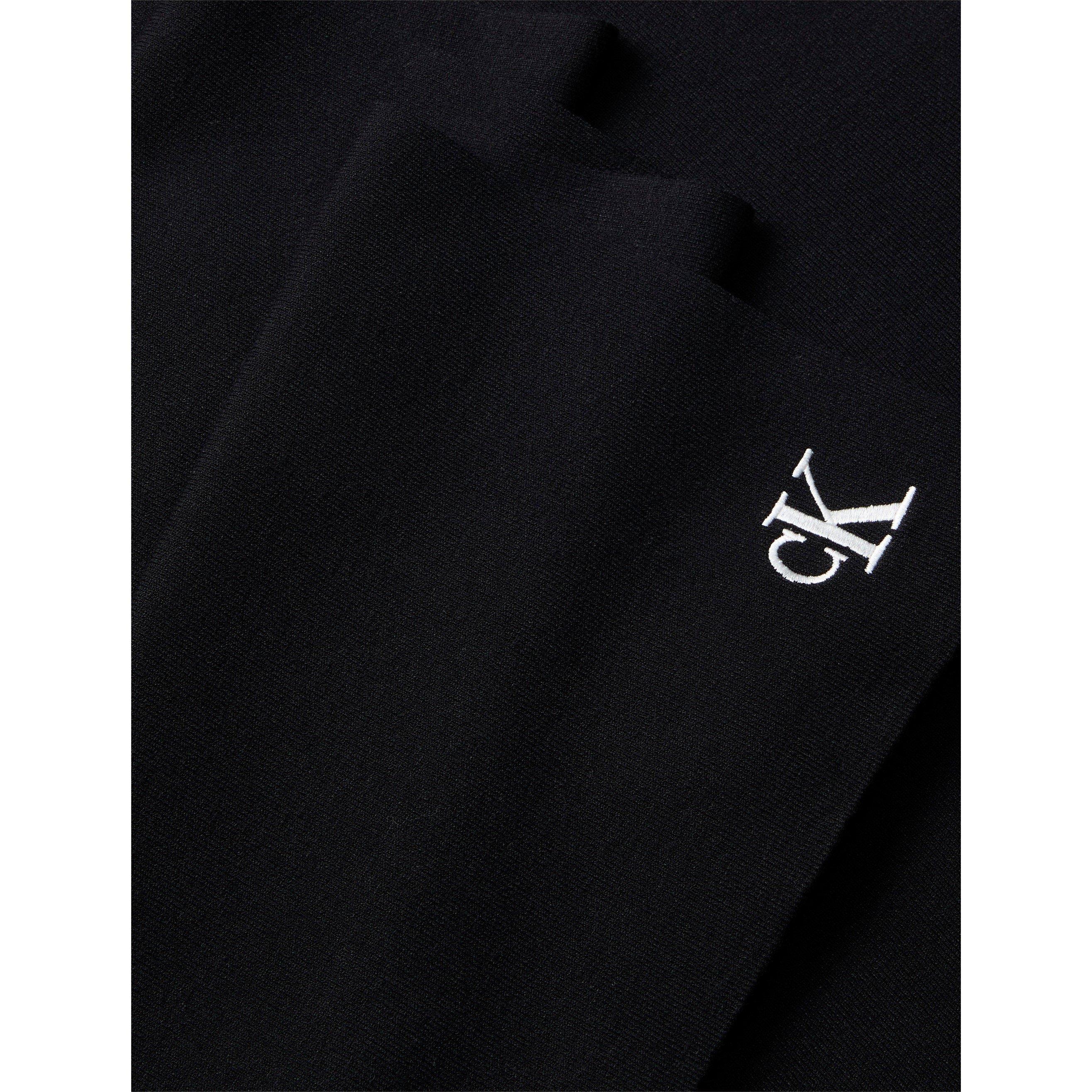 Black - Calvin Klein - Women's CK Rib Midweight Scarf - 3