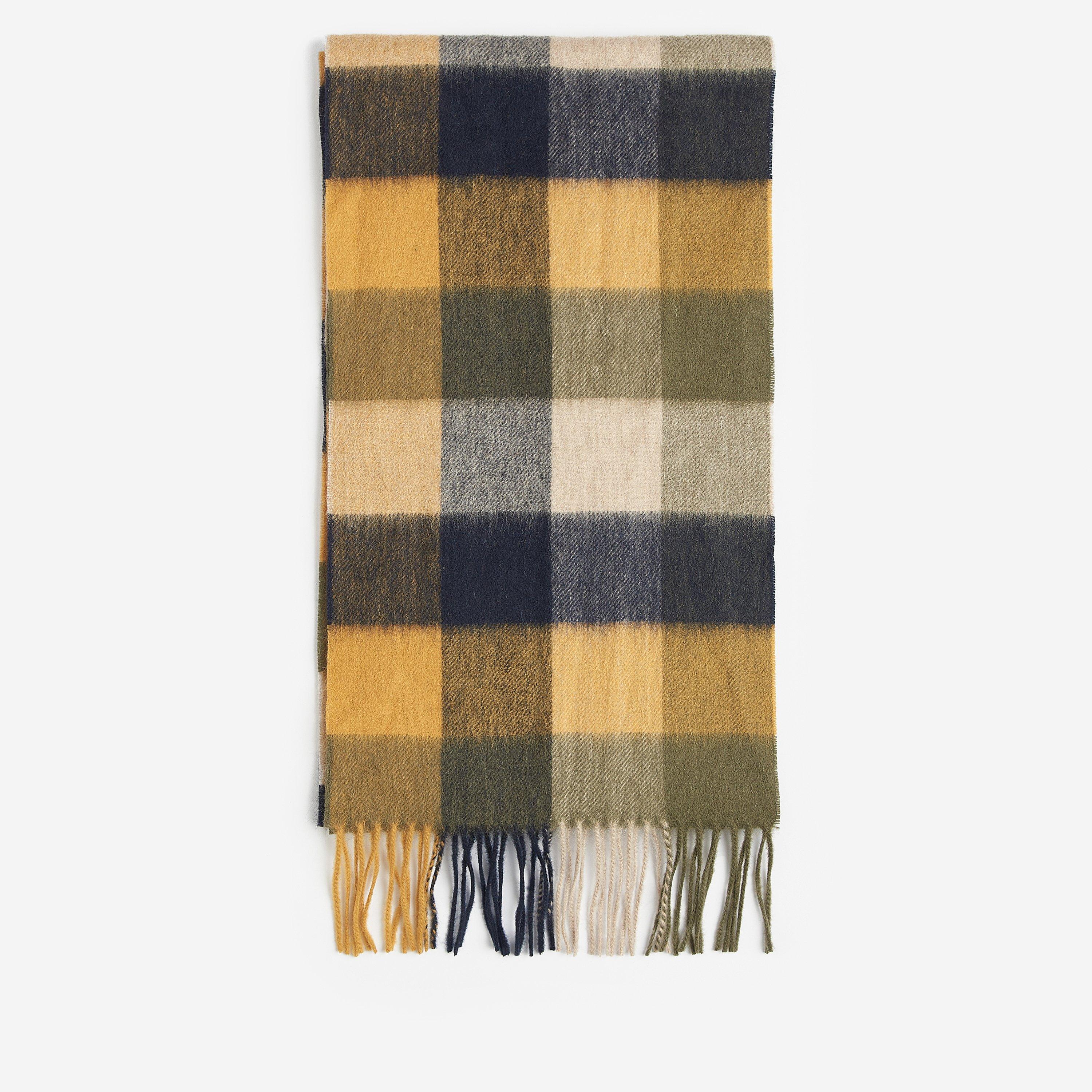 Forest Mist - Barbour - Large Tattersall Scarf - 2