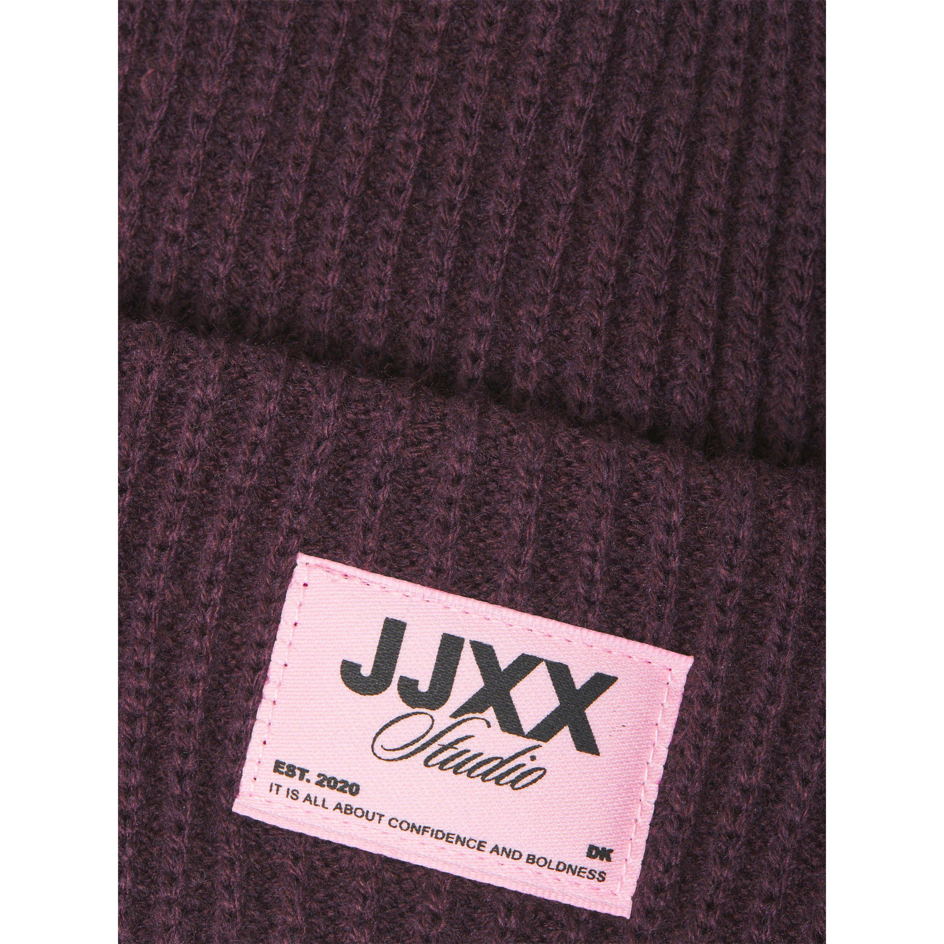 Vinrødt - JJXX - JJXX Elia Knt Beanie Ld64 - 3
