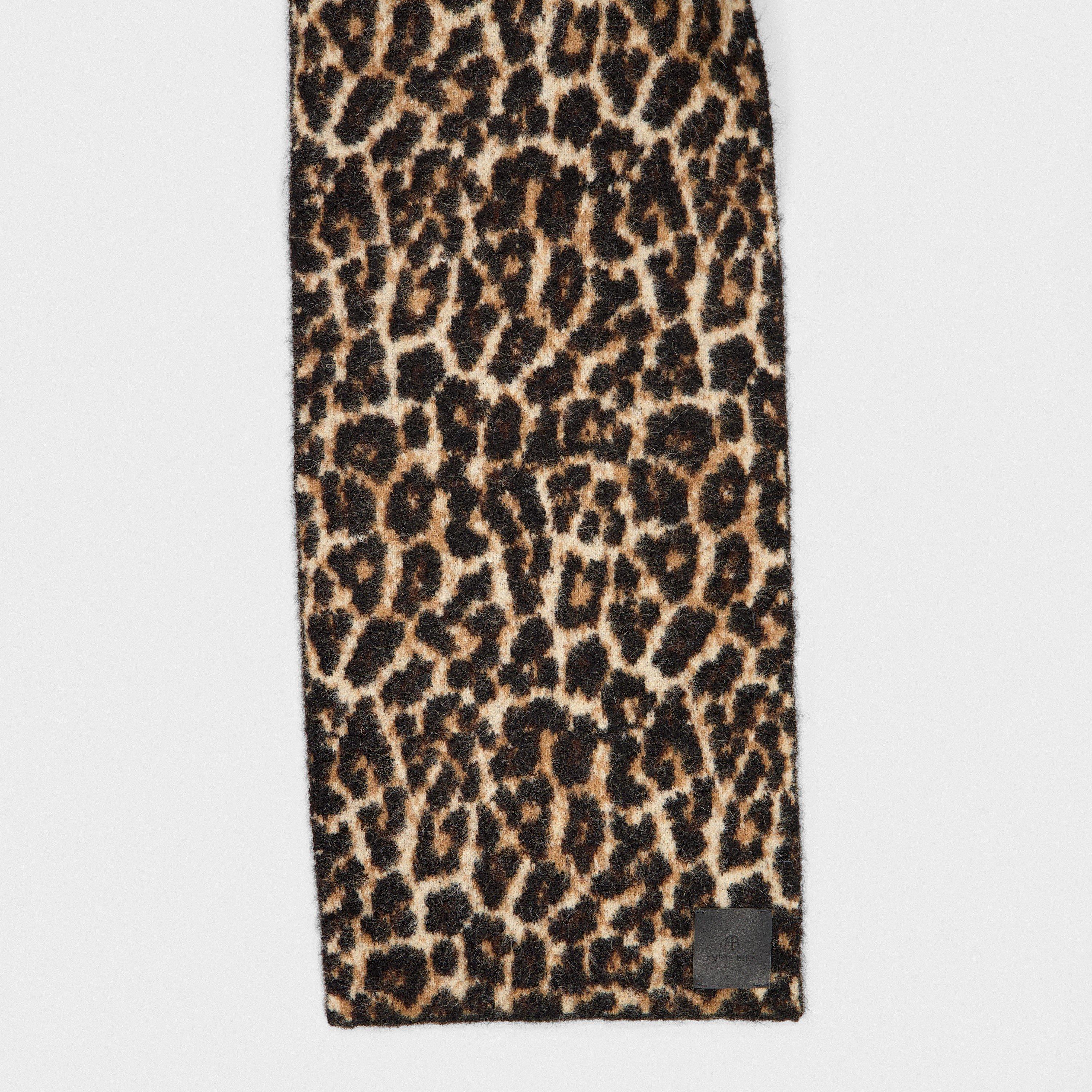 Black Brown - Anine Bing - Women's Scarf - 2