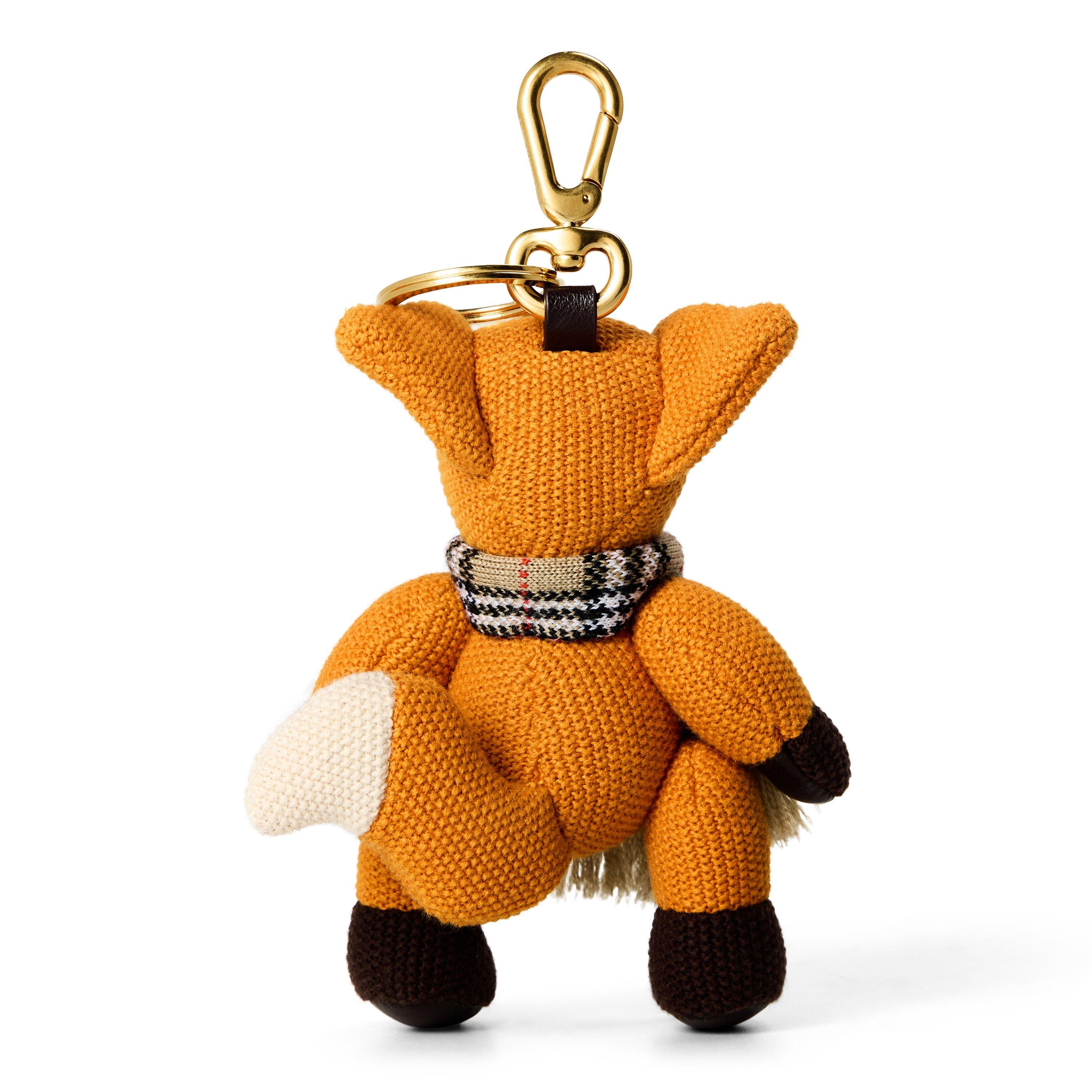 Pumpkin - Burberry - Burb Fox Scarf Ld63 - 2