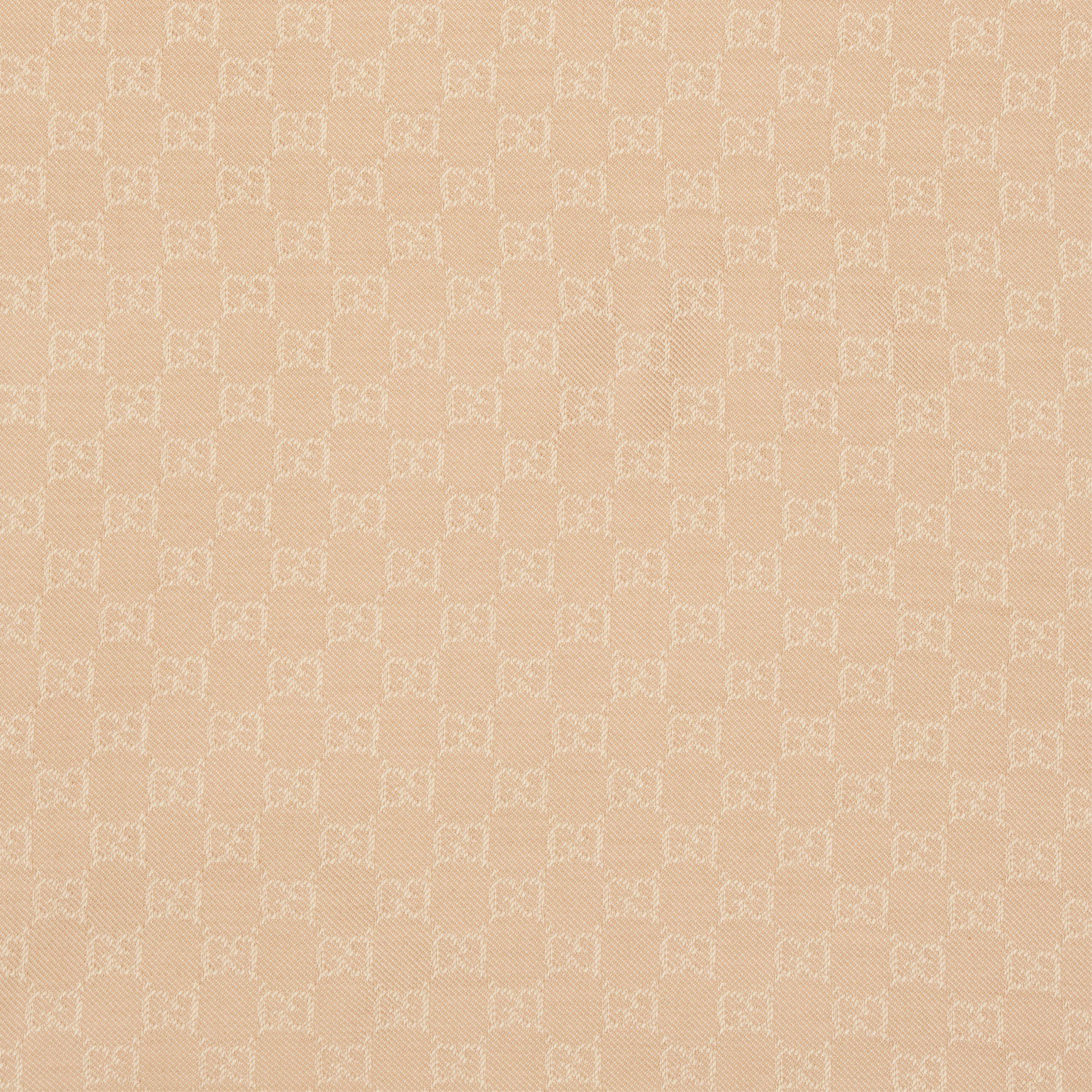 Camel/Ivory - Gucci - Gucci Sten Scarf Ld05 - 2
